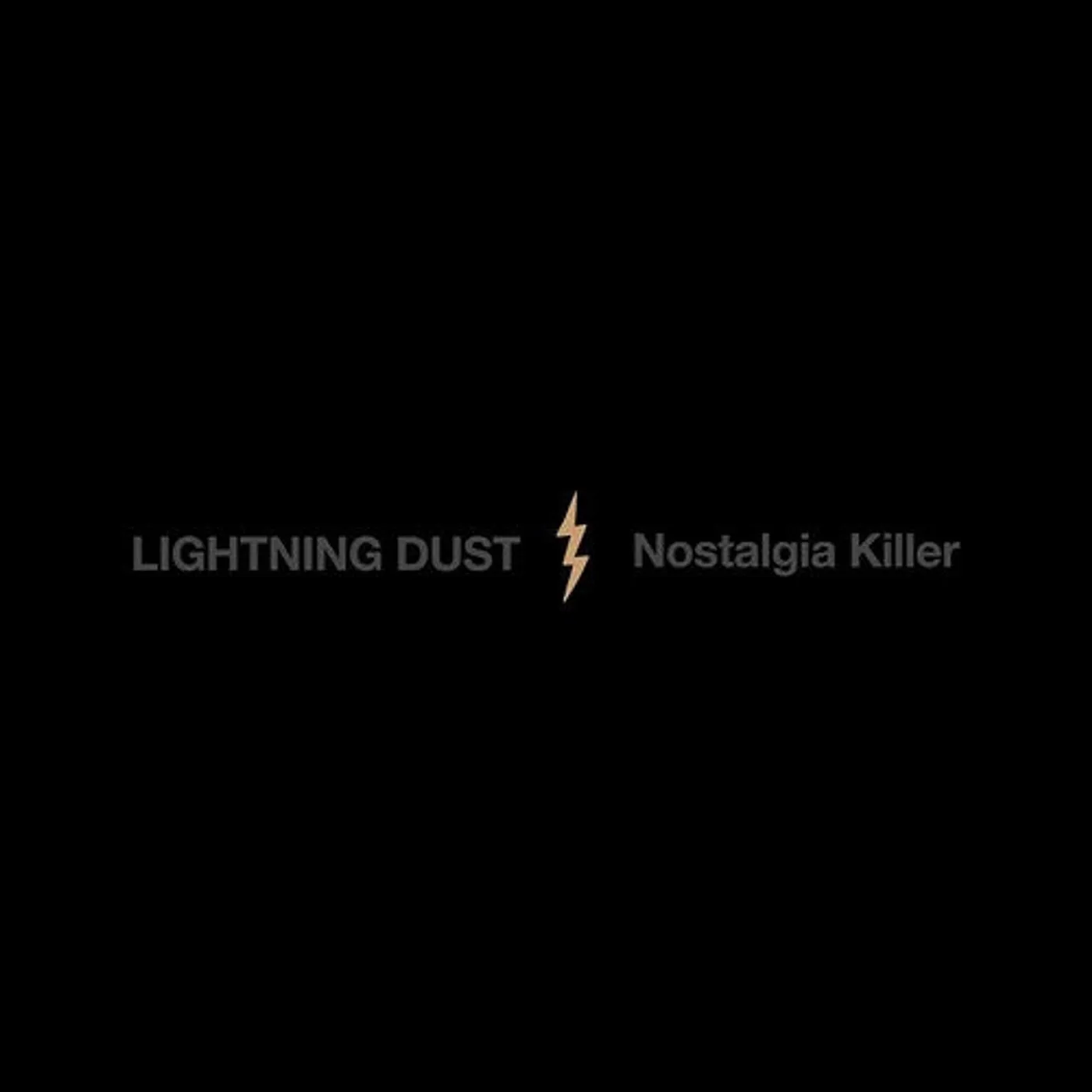 Lightning Dust LP Vinyl - Nostalgia - Cosmic Amber (Coloured Vinyl)