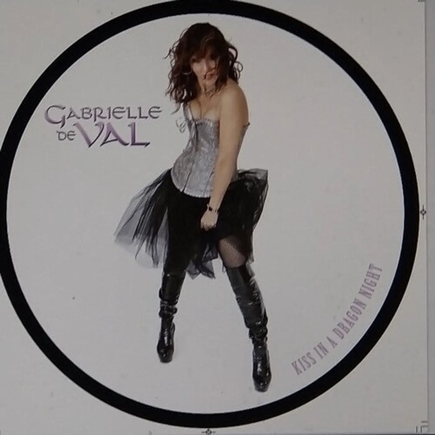 Gabrielle De Val LP Vinyl - Kiss In A Dragon Night (Ltd) (Pict) (Uk)