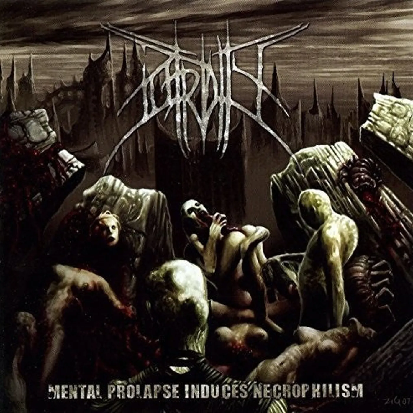Putridity LP Vinyl - Mental Prolapse Induced Necrophilism