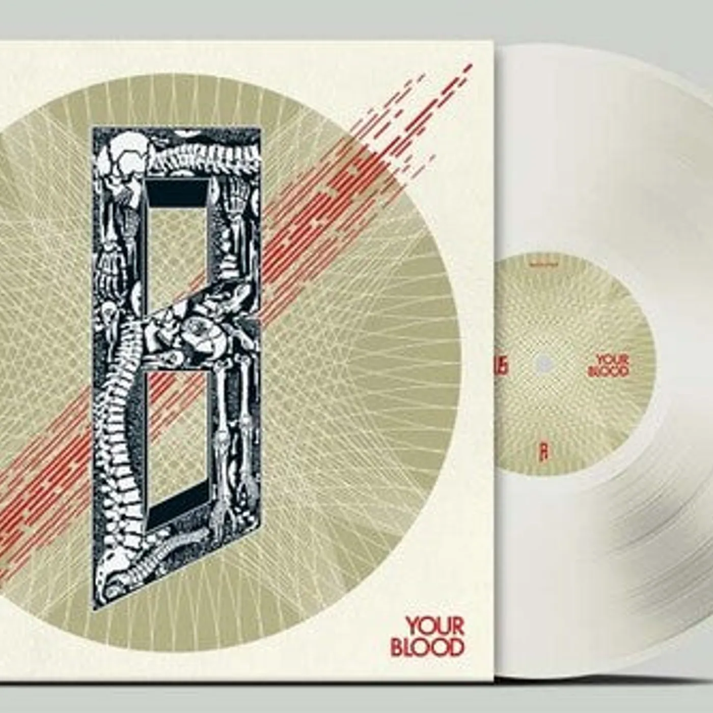 Bombus LP Vinyl - Your Blood - White (Coloured Vinyl) (Wht)