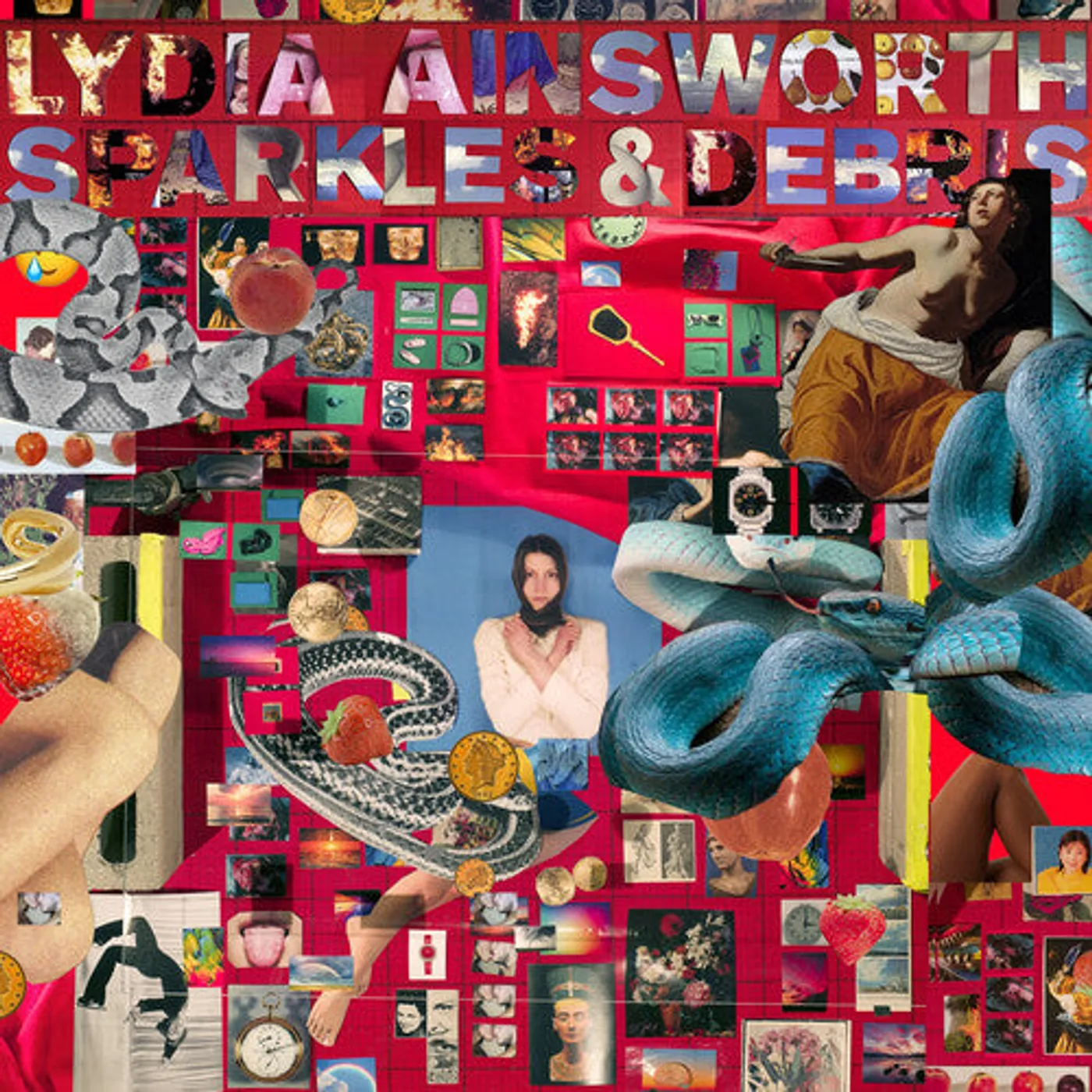 Lydia Ainsworth LP Vinyl - Sparkles & Debris - Ruby Red (Coloured Vinyl) (Red)