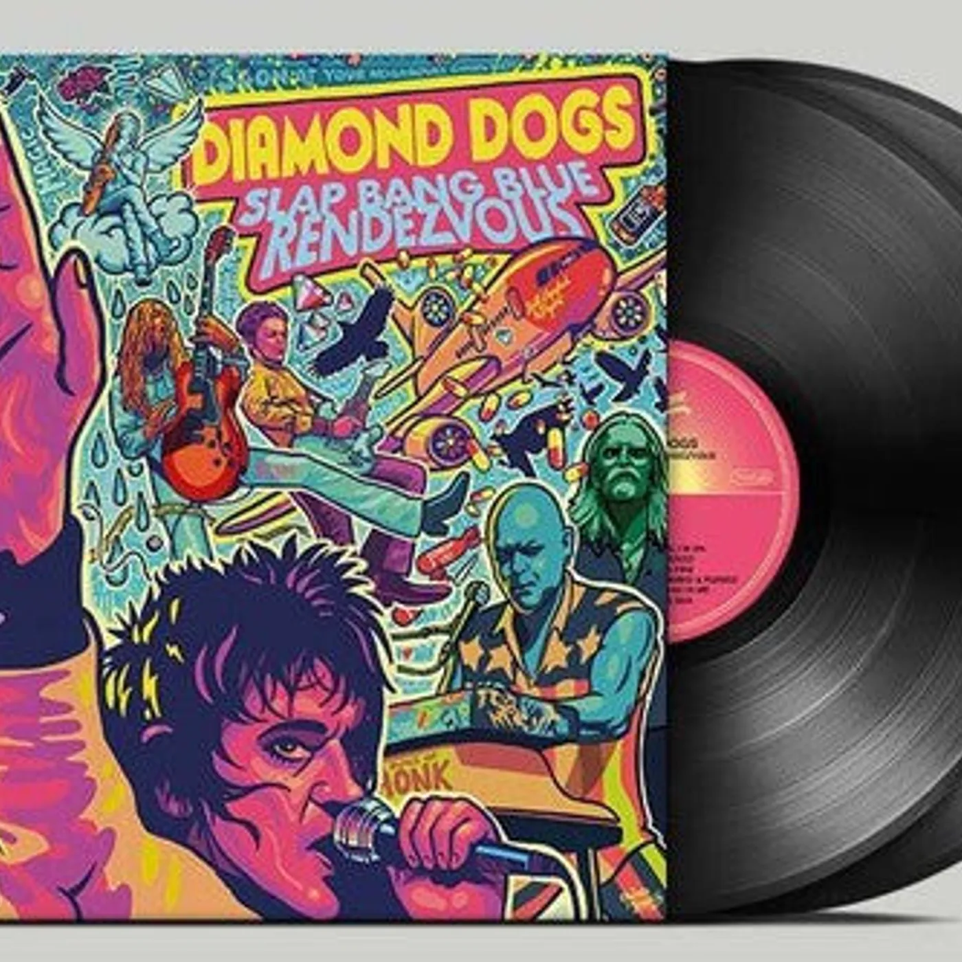 Diamond Dogs LP Vinyl - Slap Bang Blue Rendezvous