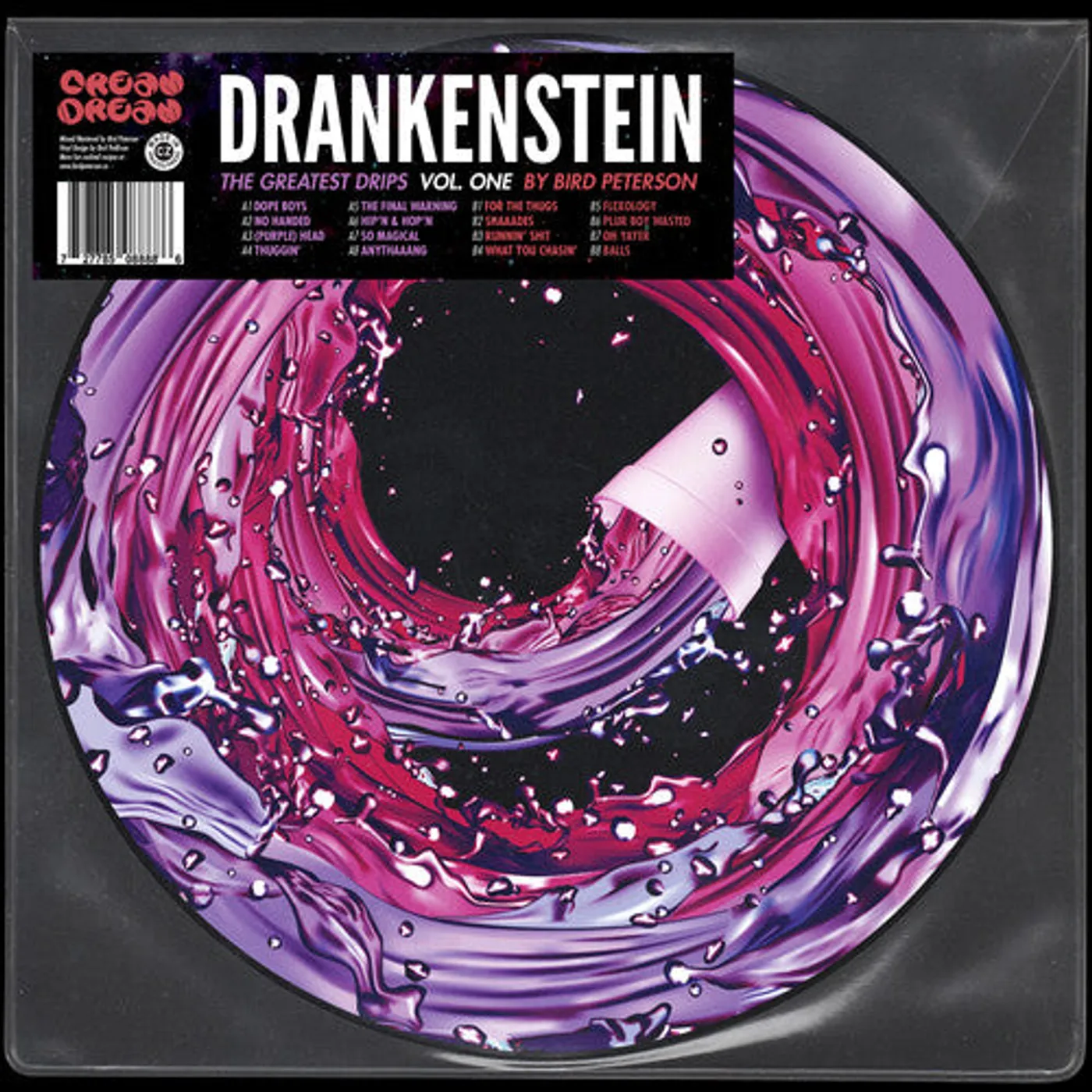 Bird Peterson LP Vinyl - Drankenstein: The Greatest Drips Vol. 1