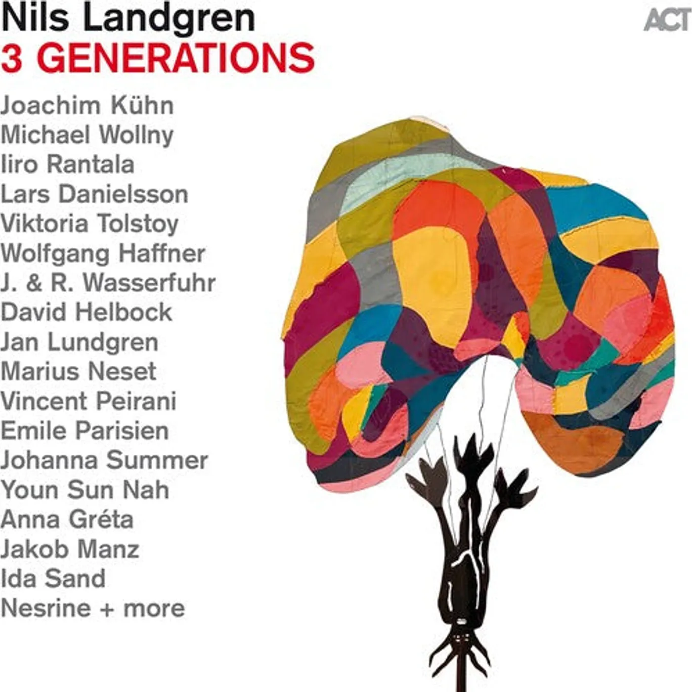 Nils Landgren LP Vinyl - 3 Generations (Gate Fold) (Ogv) (Wb) (Dlcd)