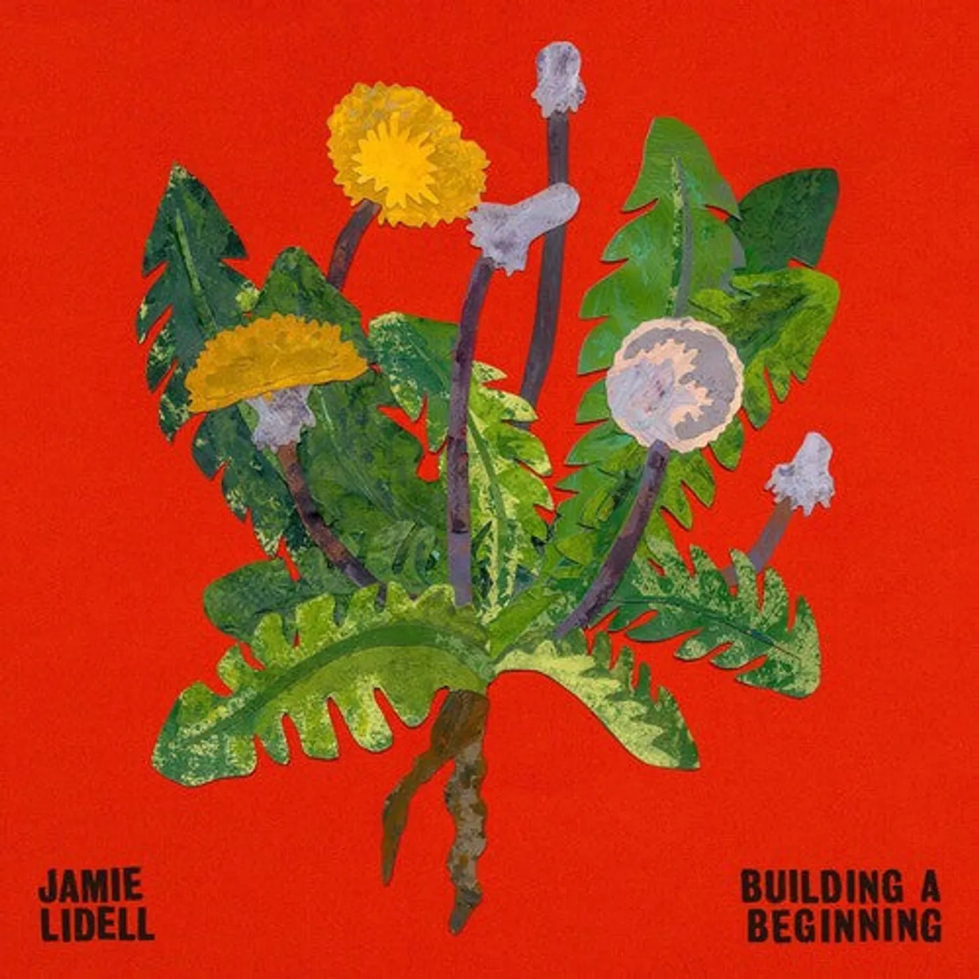 Jamie Lidell LP Vinyl - Building A Beginning (Coloured Vinyl) (Gate Fold) (Gold) (Ltd)