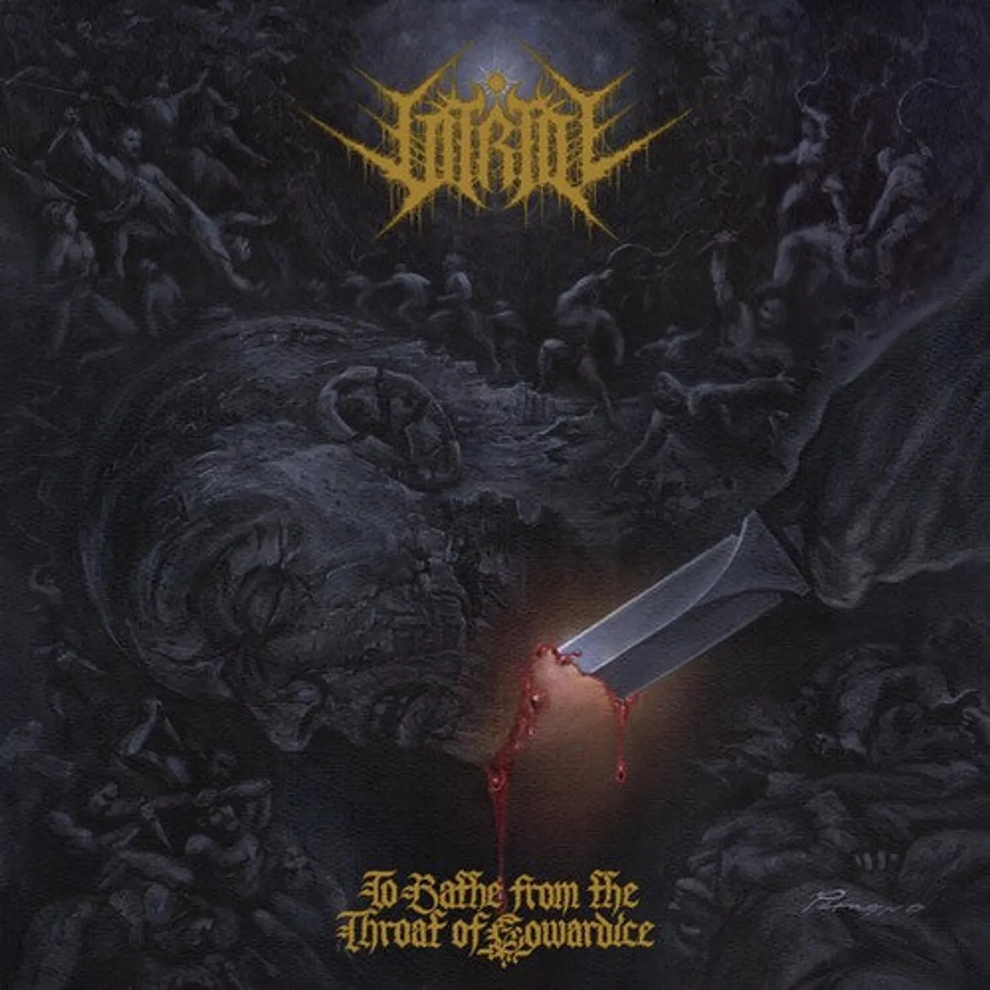 Vitriol LP Vinyl - To Bathe From The Throat Of Cowardicen (Gate Fold)