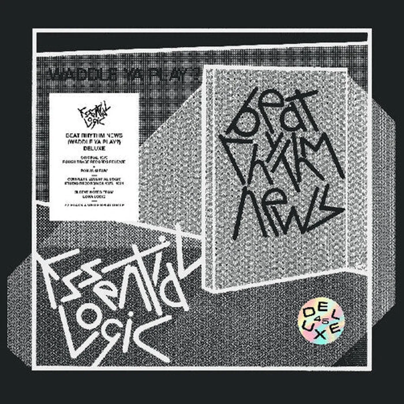 Essential Logic LP Vinyl - Beat Rhythm News (Waddle Ya Play?) (Blk) (Coloured Vinyl)