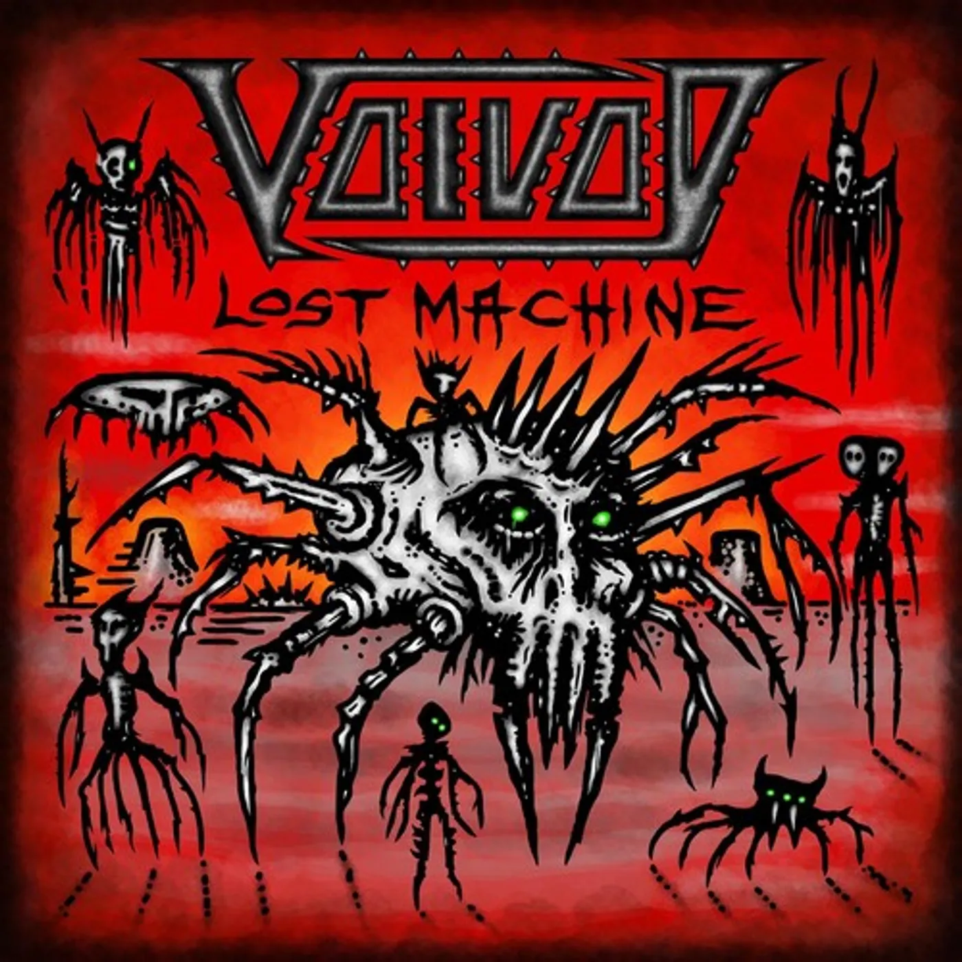 Voivod LP Vinyl - Lost Machine - Live