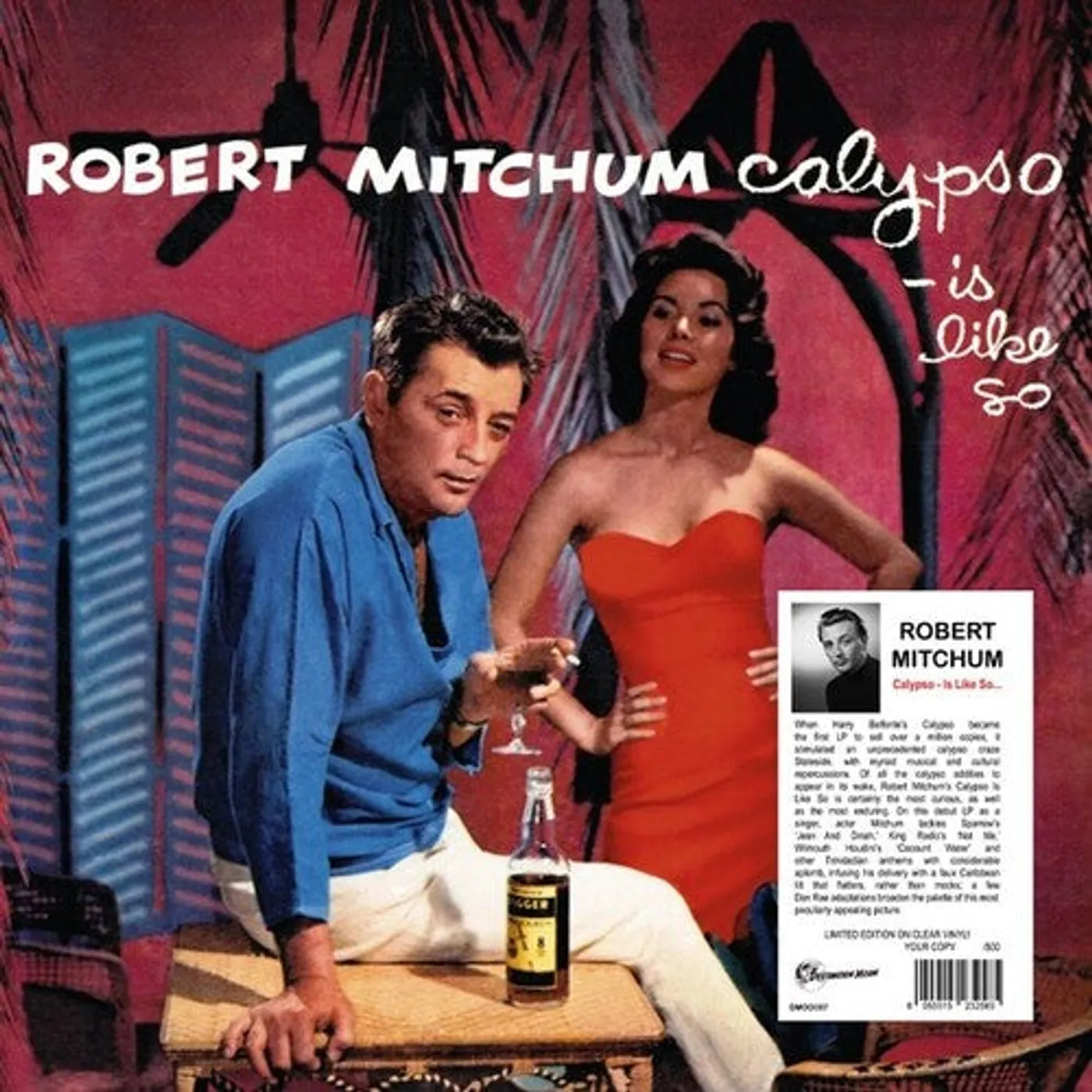 Robert Mitchum LP Vinyl - Calypso / Is Like So