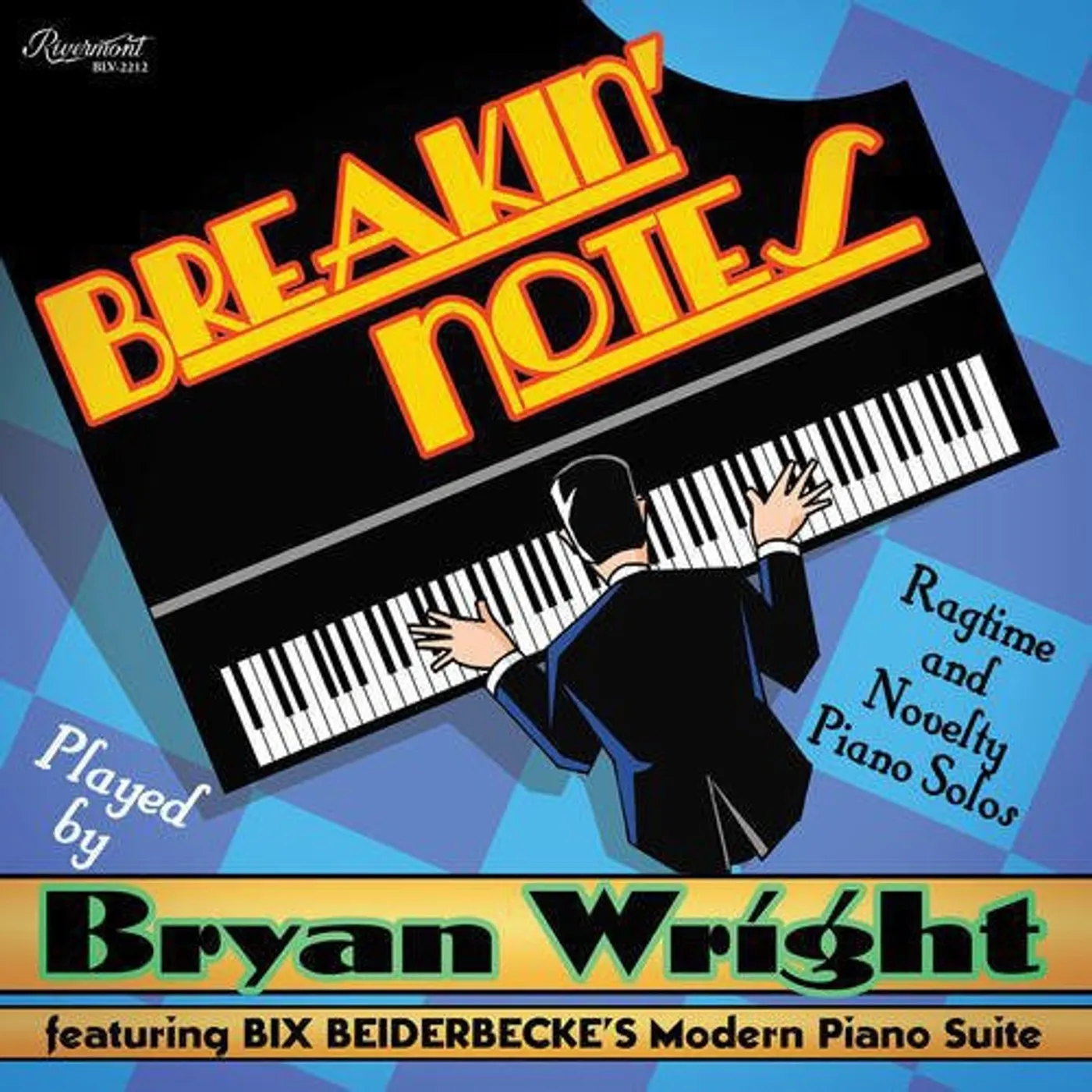 Bryan Wright LP Vinyl - Breakin Notes: Ragtime & Novelty Piano Solos (Ogv)
