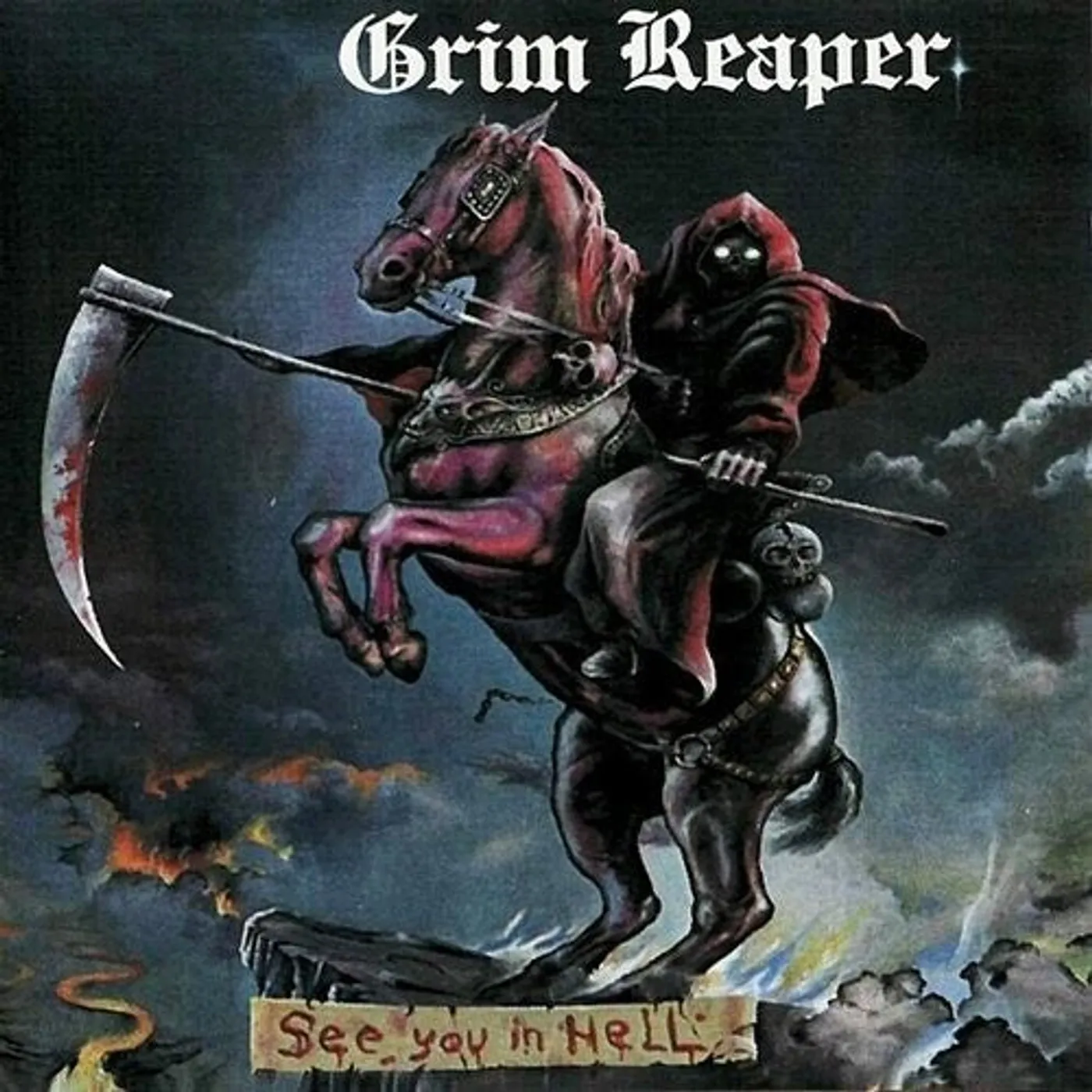 Grim Reaper LP Vinyl - See You In Hell (Coloured Vinyl) (Gry) (Uk)