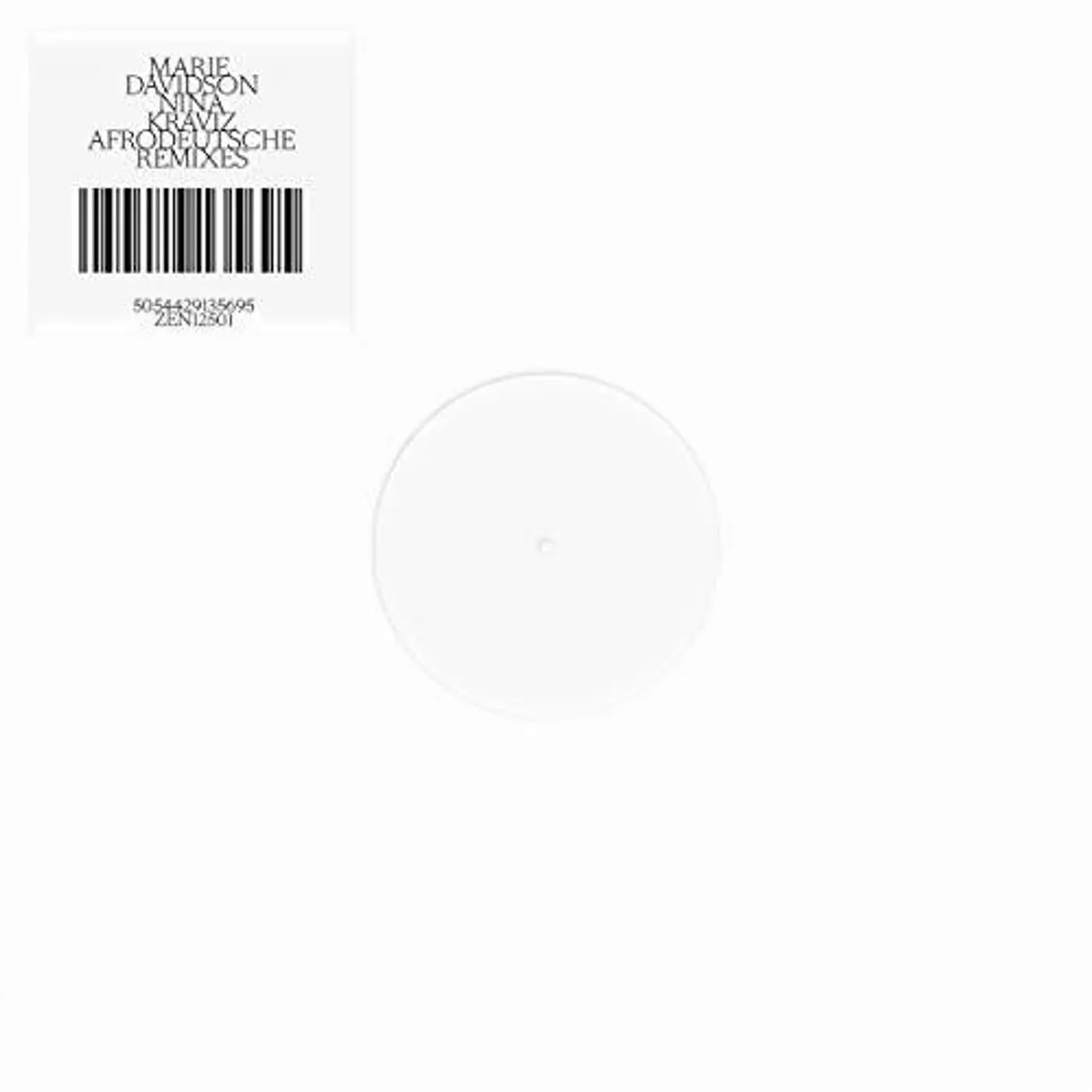 Marie Davidson LP Vinyl - Nina Kraviz X Afrodeutsche Remixes