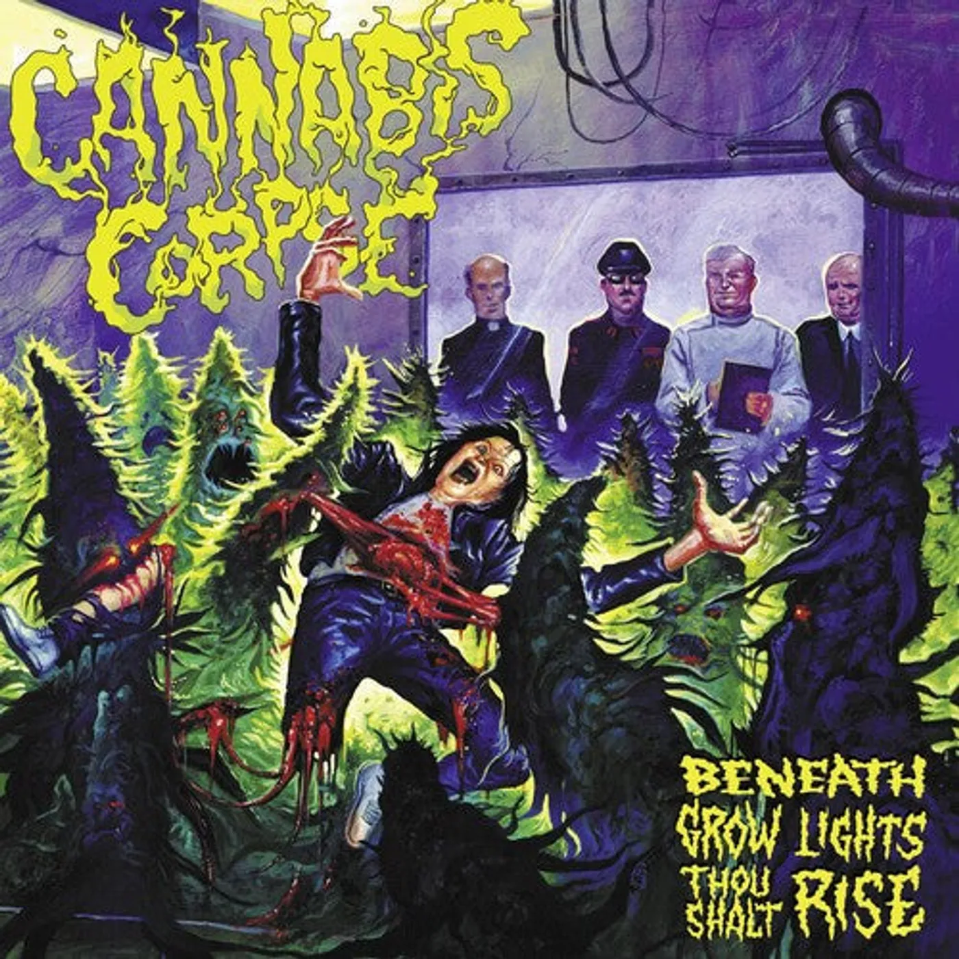 Cannabis Corpse LP Vinyl - Beneath Grow Lights Thou Shalt Rise (Ltd) (Pict)