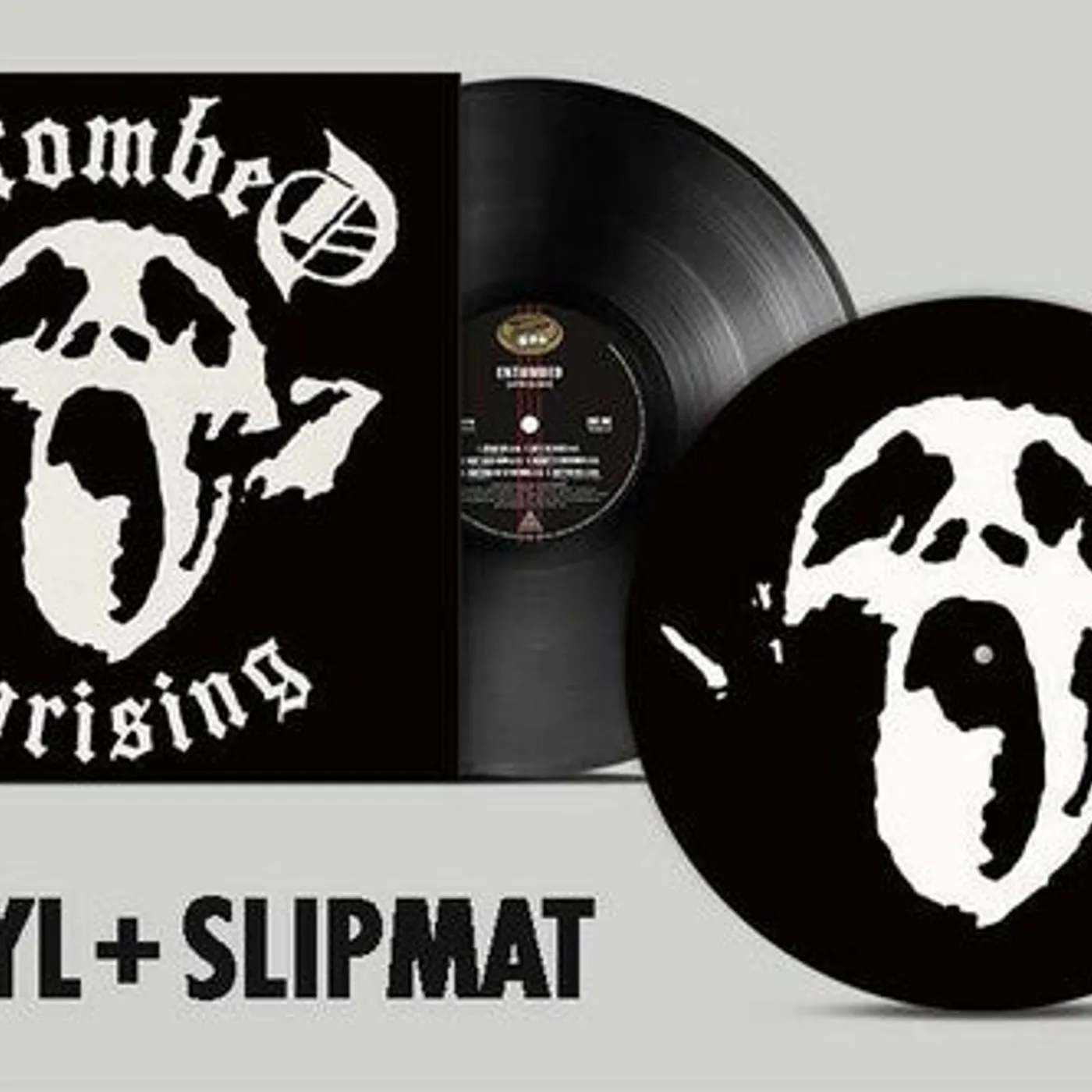 Entombed LP Vinyl - Uprising - Slipmat (Rmst)