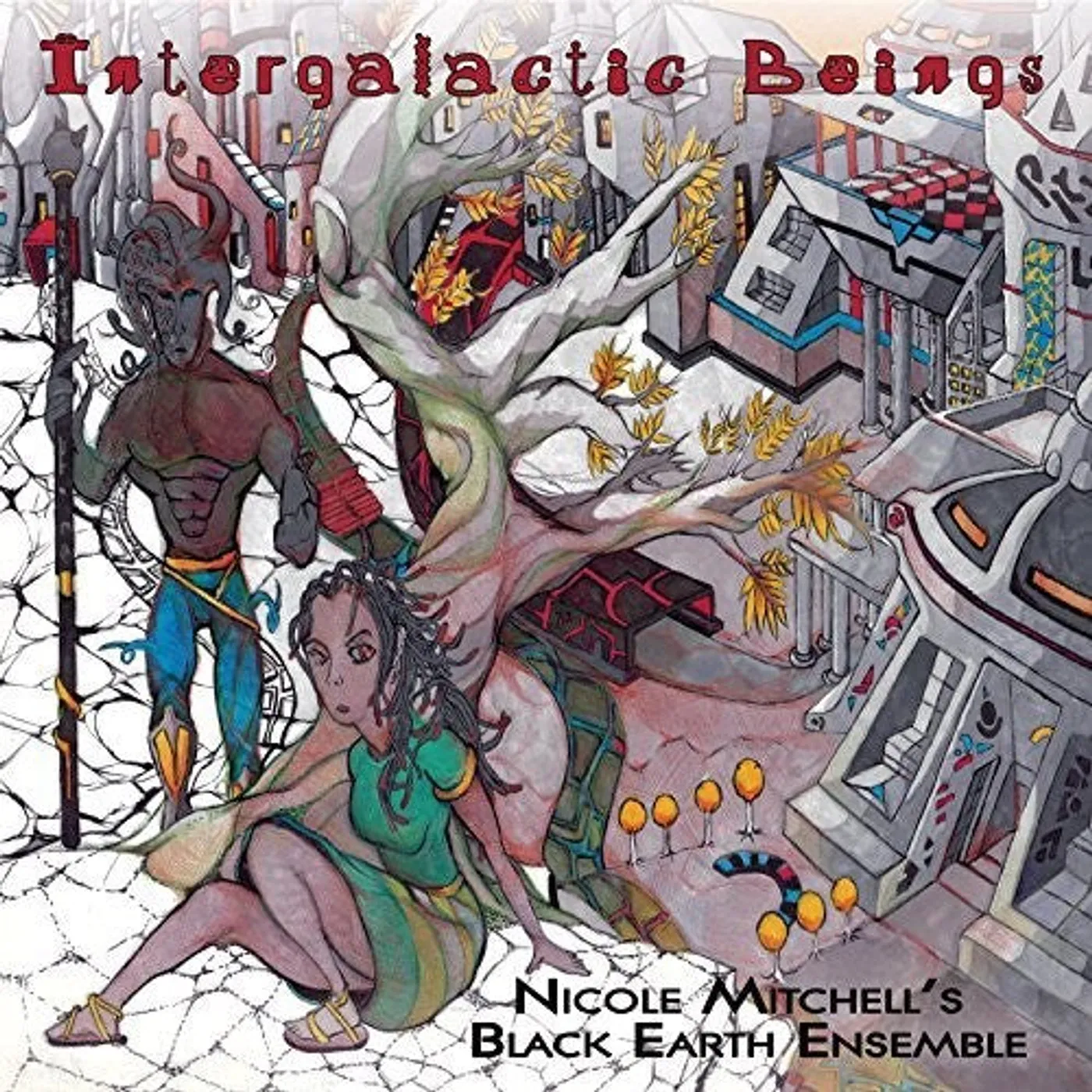 Nicole Mitchell'S Black Earth Ensemble LP Vinyl - Intergalactic Beings