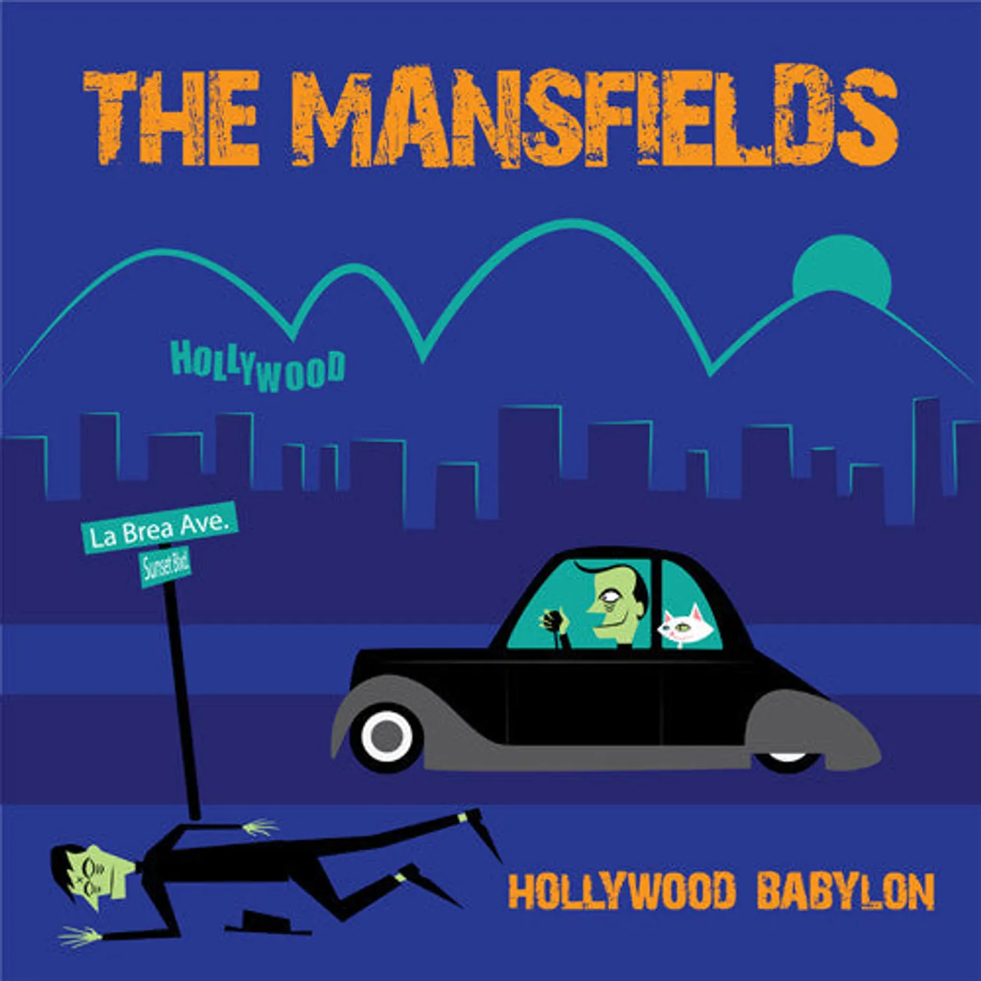 The Mansfields LP Vinyl - Hollywood Babylon
