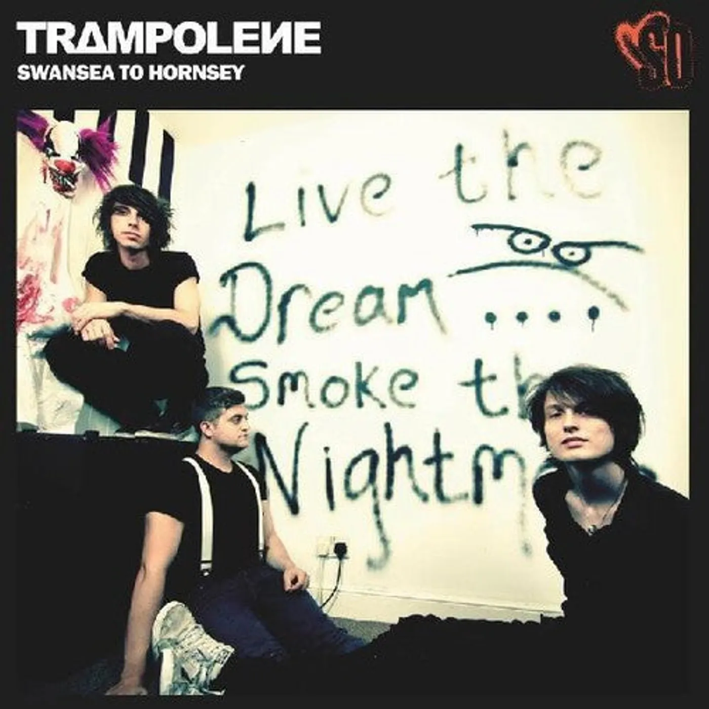 Trampolene LP Vinyl - Swansea To Hornsey (Coloured Vinyl) (Red) (Aniv)