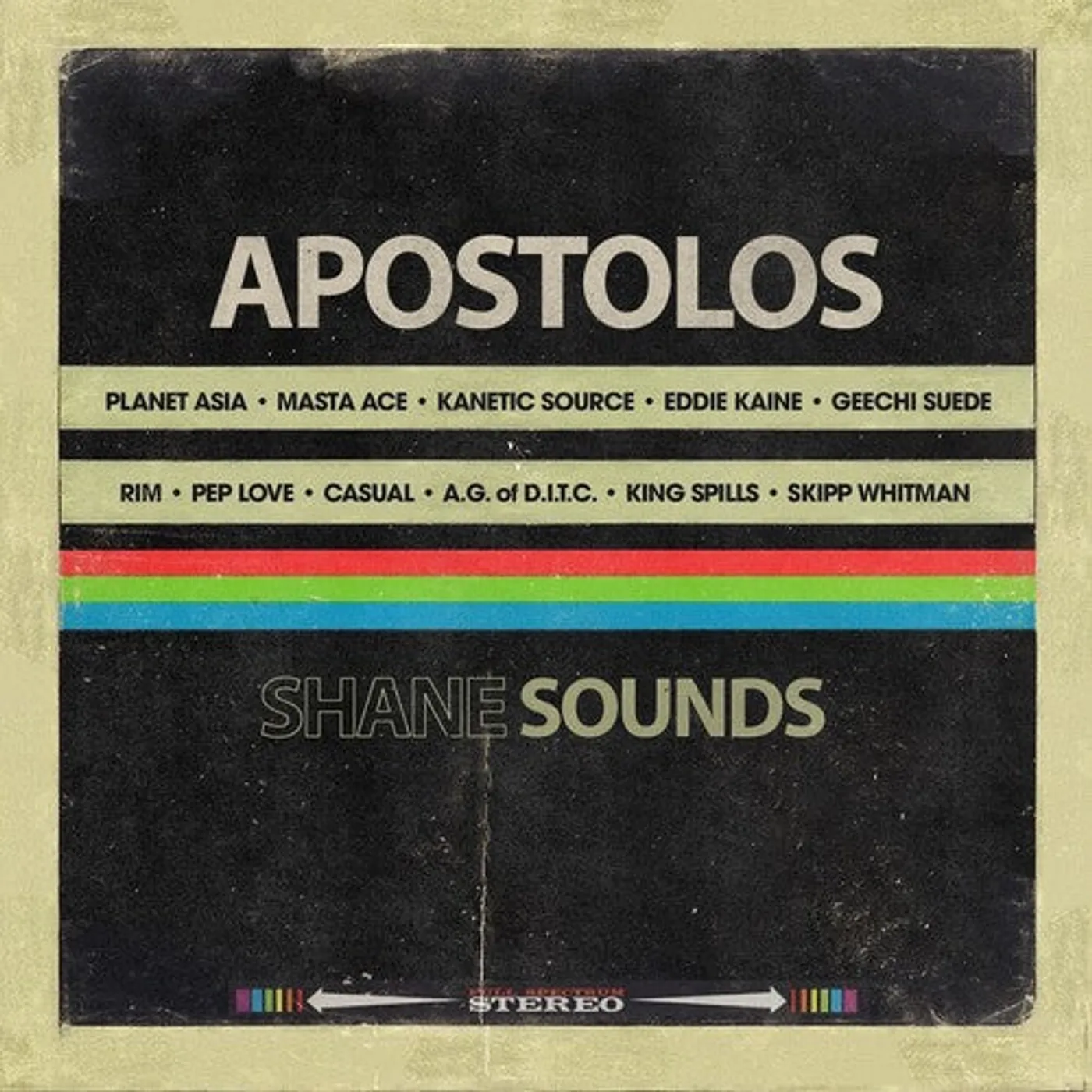 Shane Sounds LP Vinyl - Apostolos
