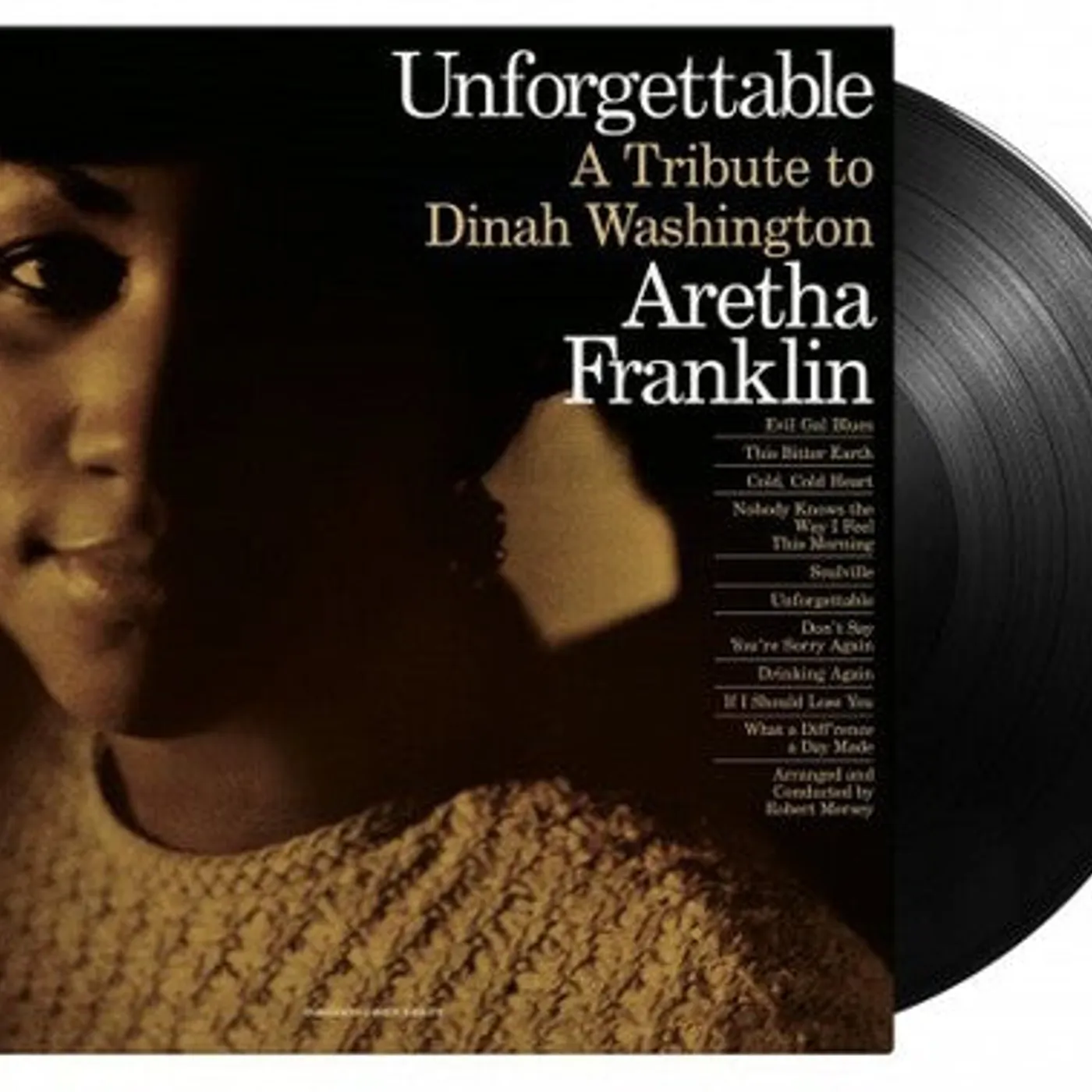 Aretha Franklin LP Vinyl - Unforgettable: A Tribute To Dinah Washington (Blk)