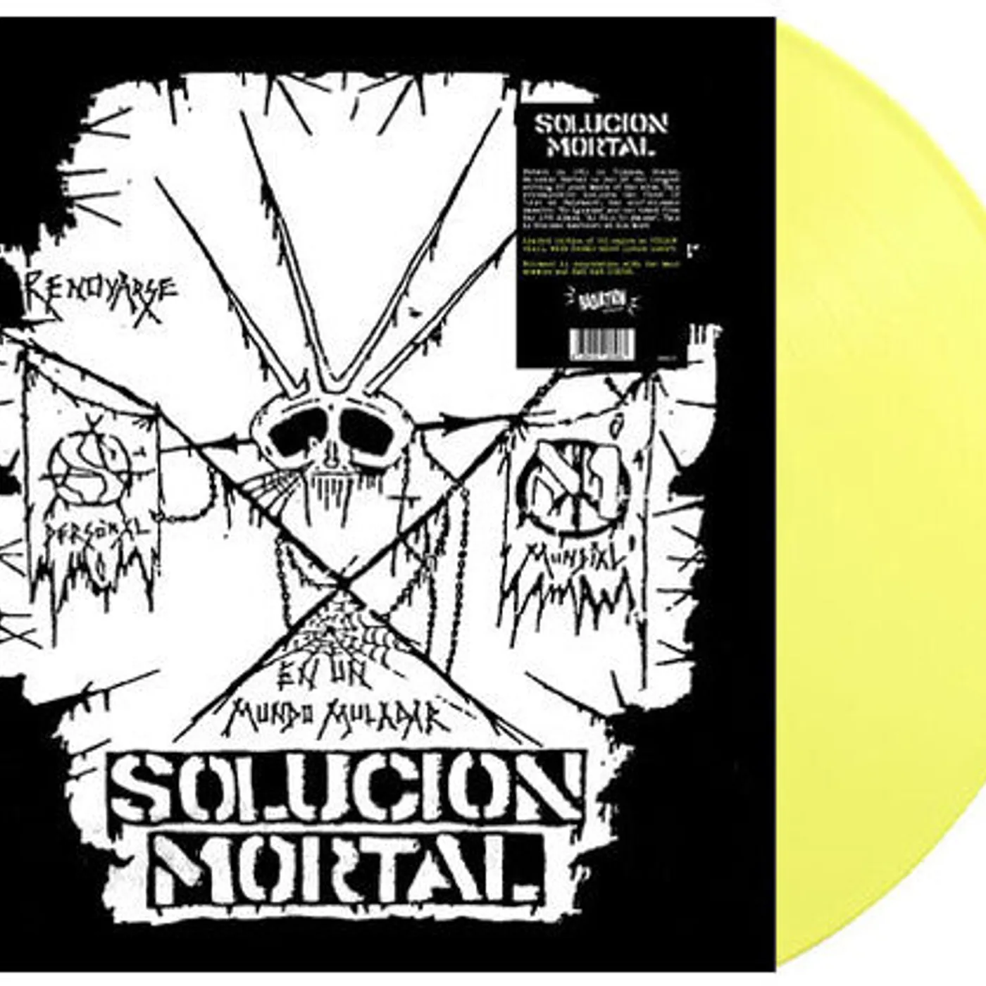 Solucion Mortal LP Vinyl - Solucion Mortal