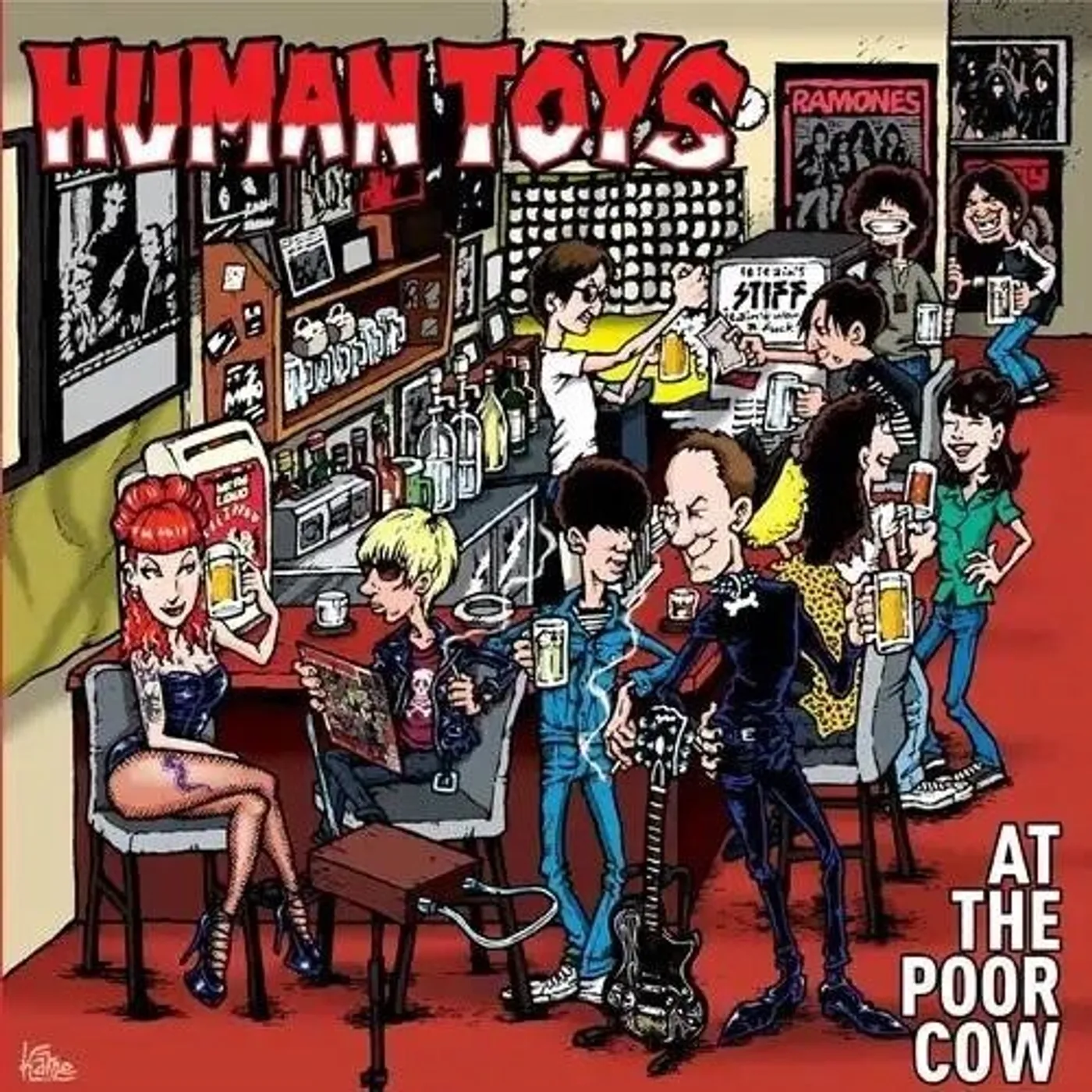 Human Toys LP Vinyl - At The Poor Cow