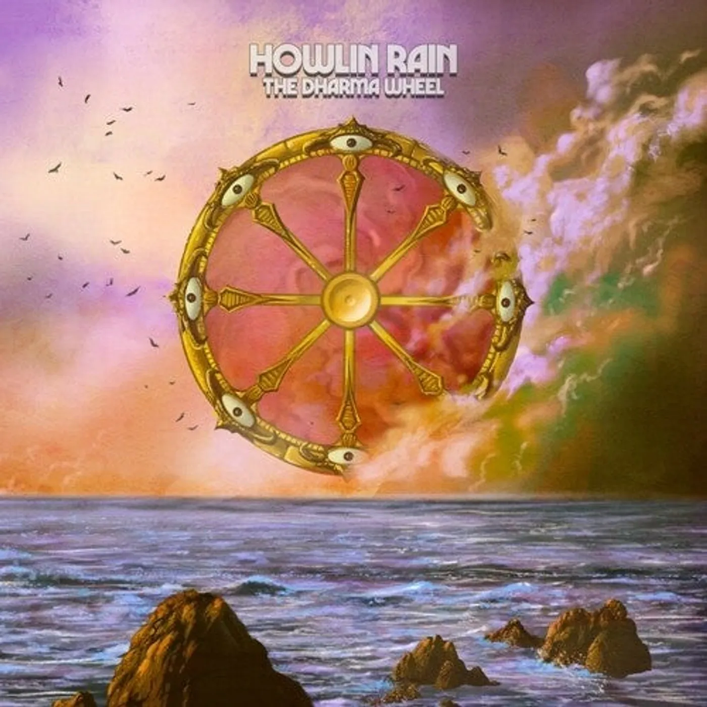 Howlin Rain LP Vinyl - Dharma Wheel (Coloured Vinyl)