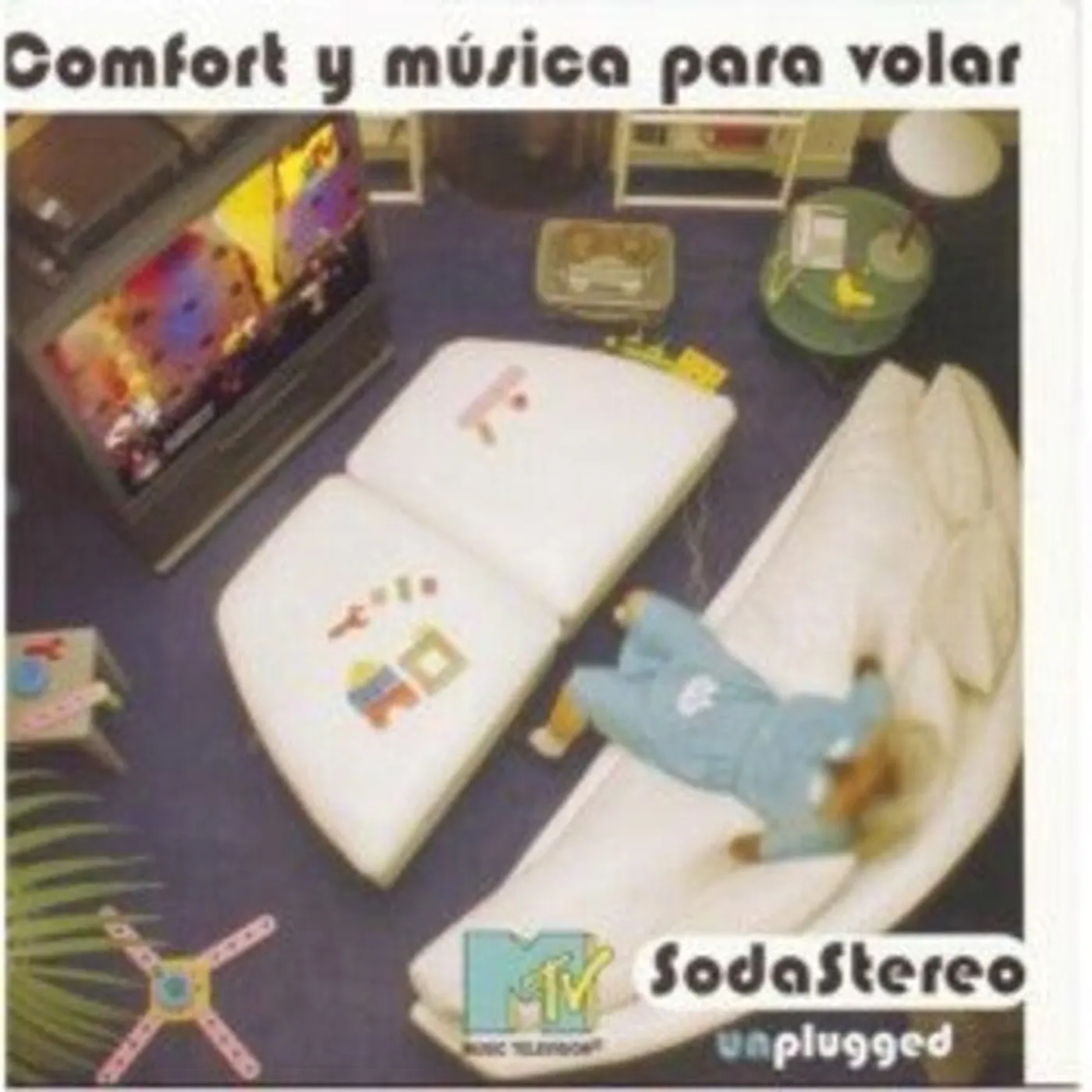 Soda Stereo LP Vinyl - Comfort Y Musica Para Volar: Mtv Unplugged (Cvnl)
