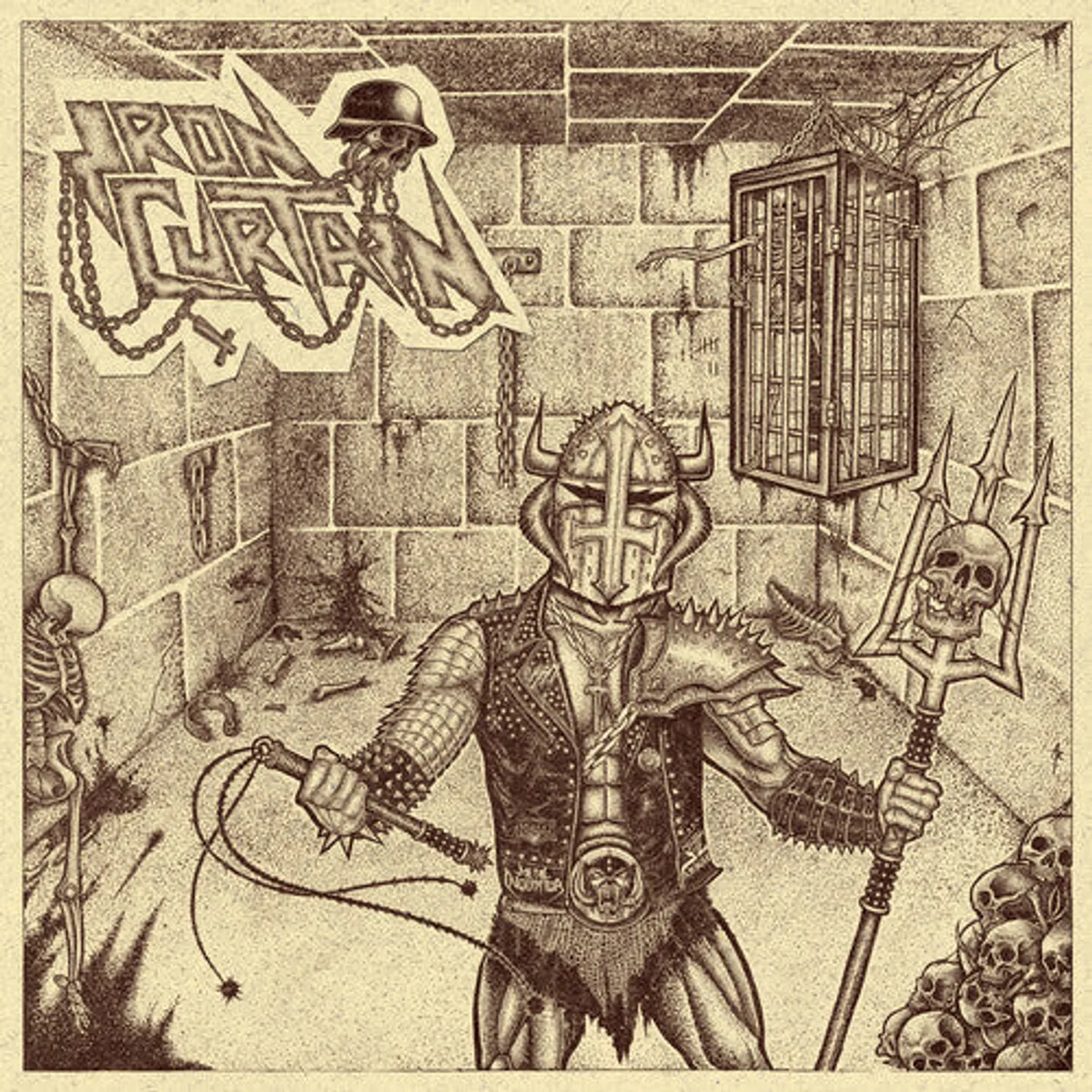 Iron Curtain LP Vinyl - Metal Gladiator