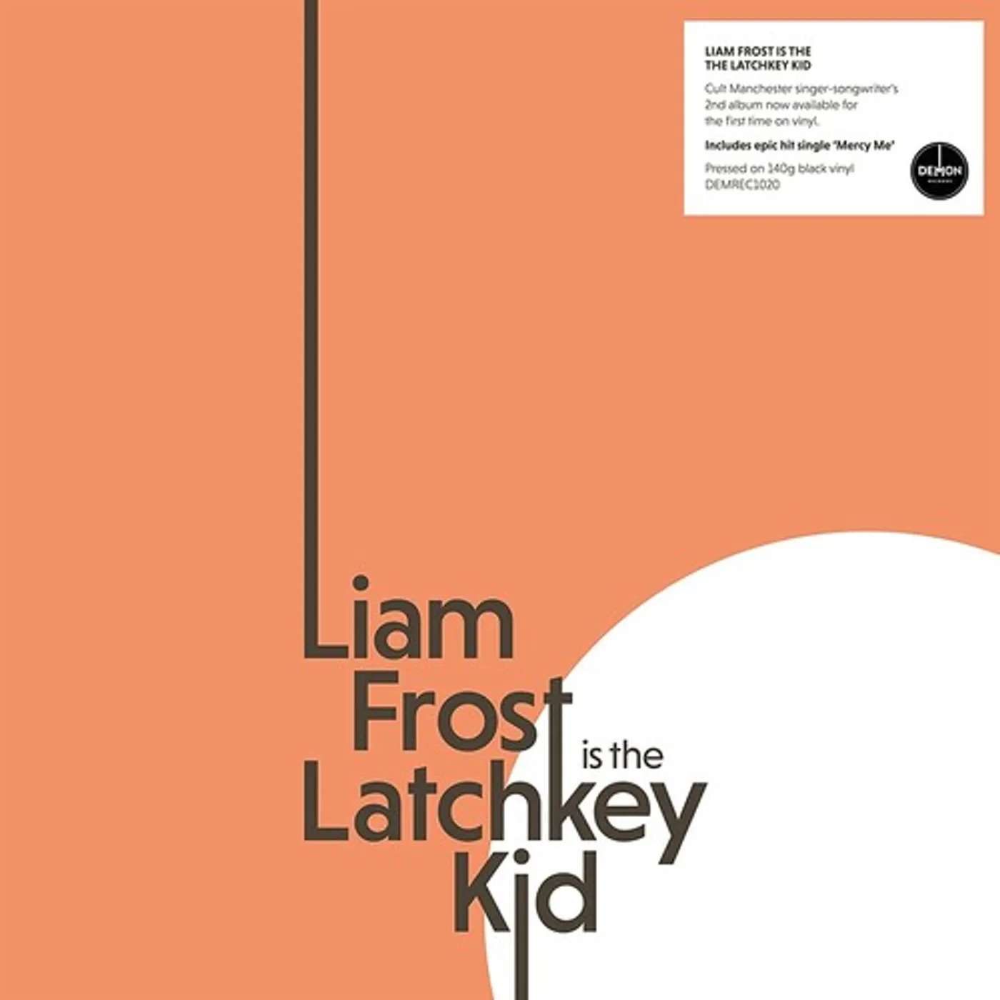 Liam Frost LP Vinyl - Latchkey Kid (Blk) (Ofgv) (Auto) (Uk)