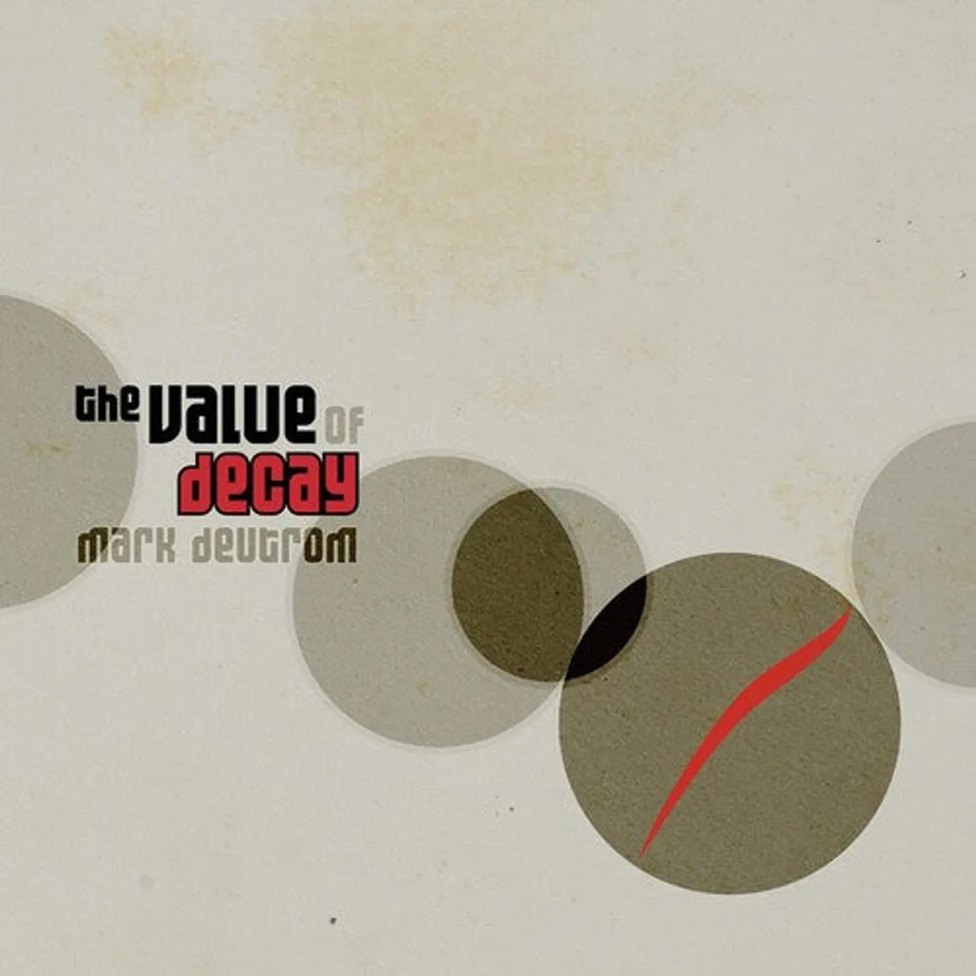 Mark Deutrom LP Vinyl - Value Of Decay