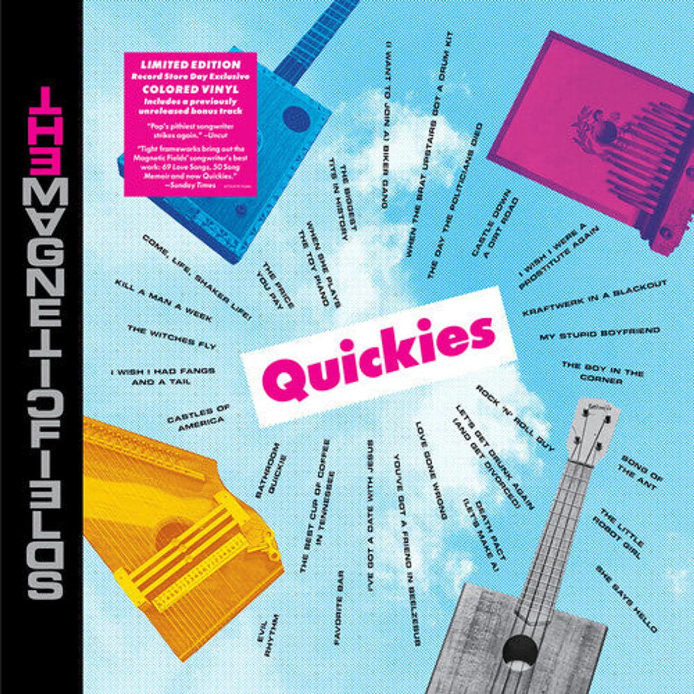 The Magnetic Fields LP Vinyl - Quickies (Ger)