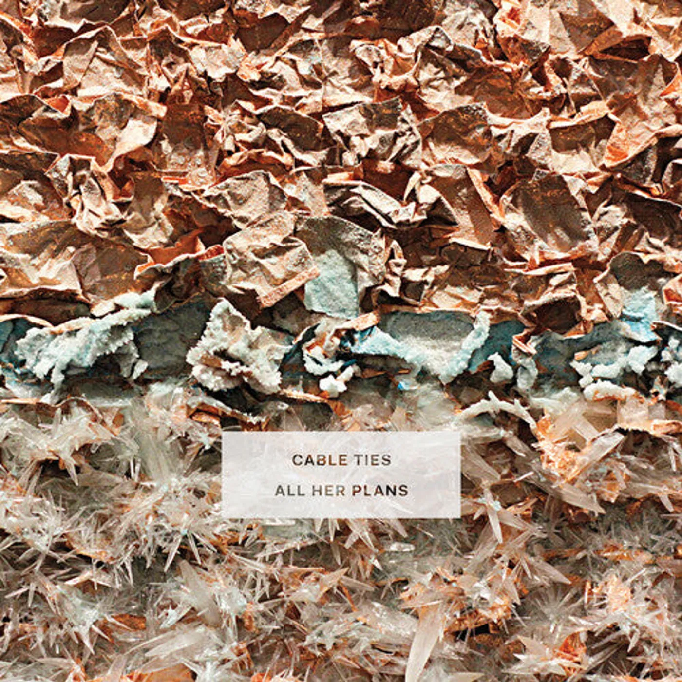 Cable Ties LP Vinyl - All Her Plans (Dlcd)