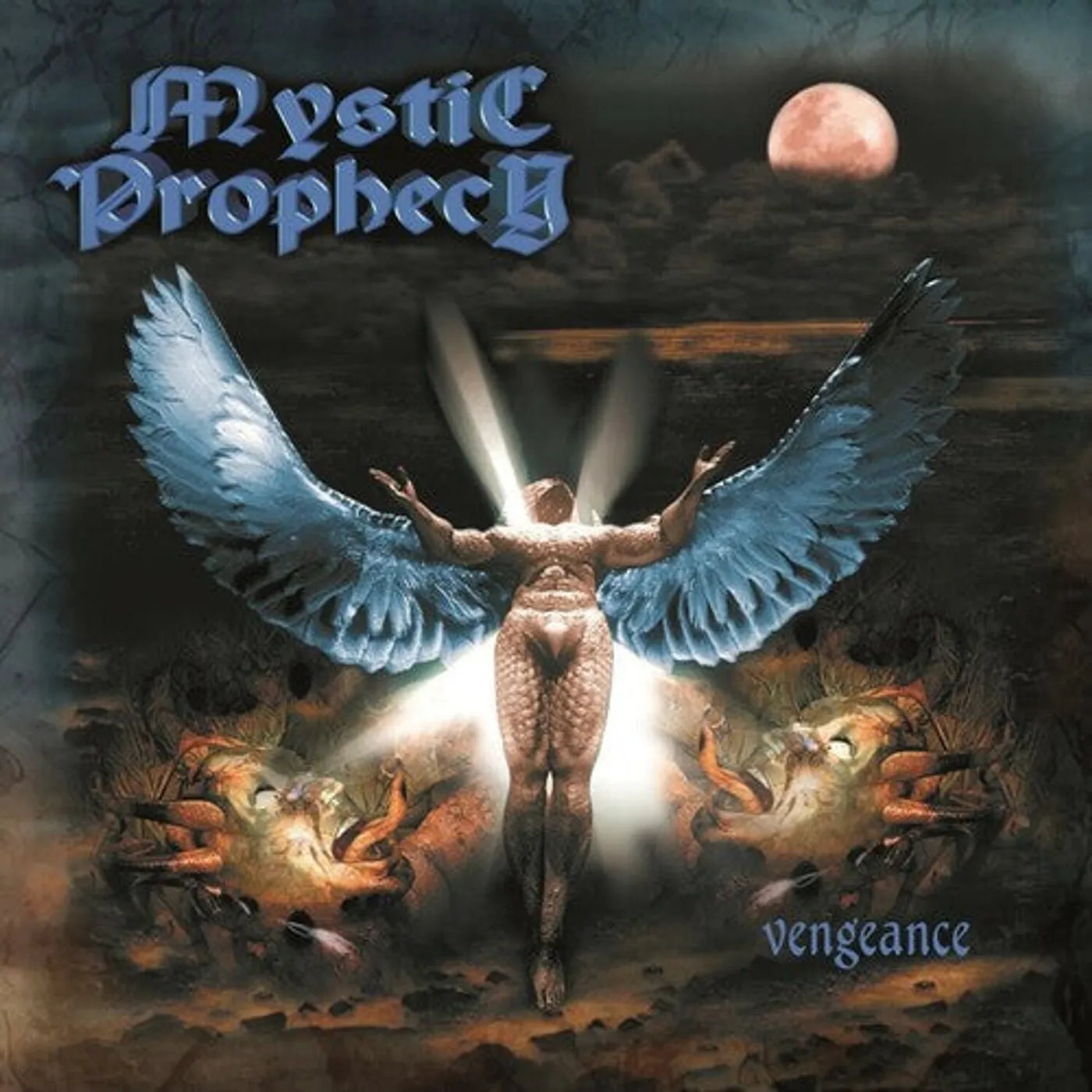 Mystic Prophecy LP Vinyl - Vengeance - Gold (Coloured Vinyl) (Gol) (Ltd)
