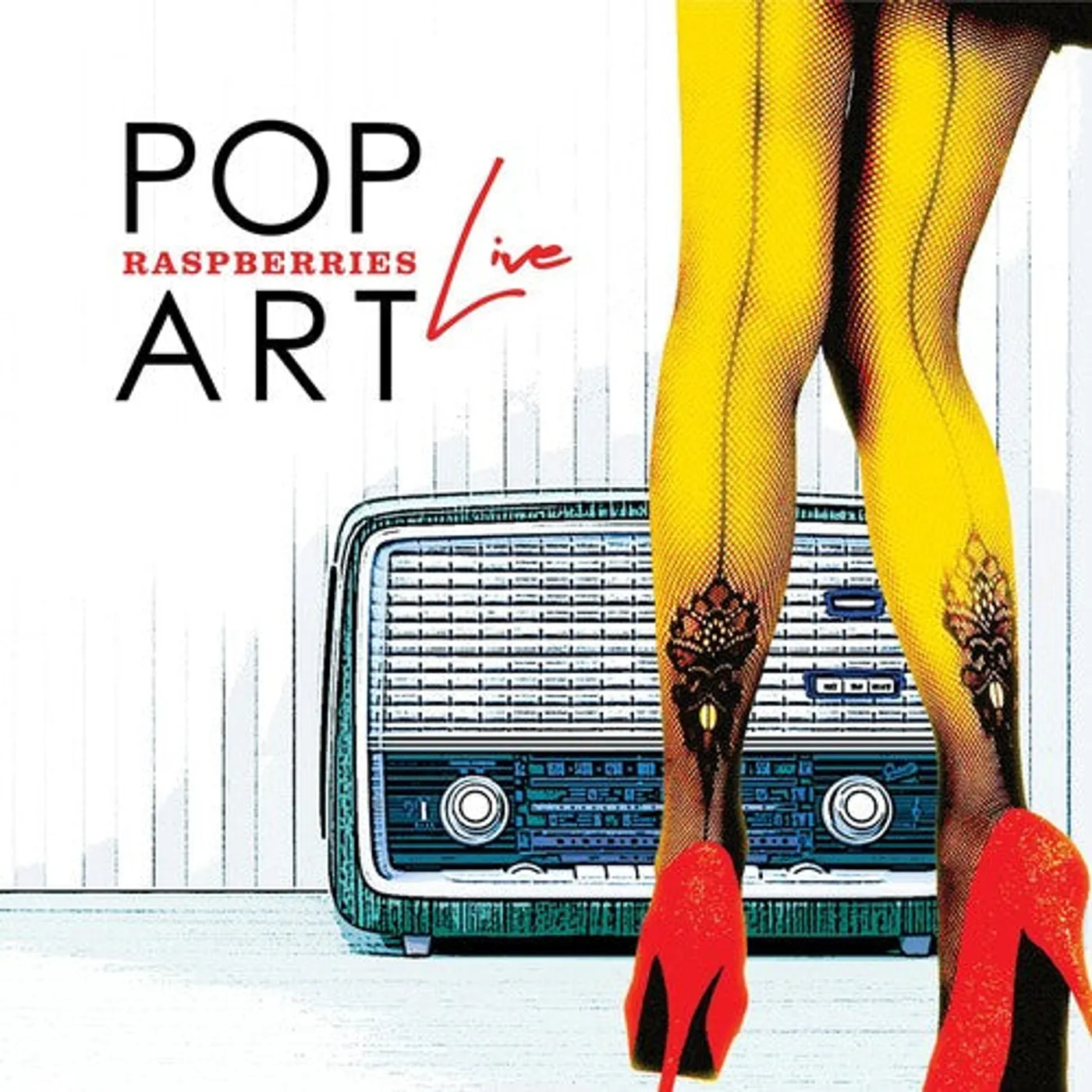 Raspberries LP Vinyl - Pop Art Live