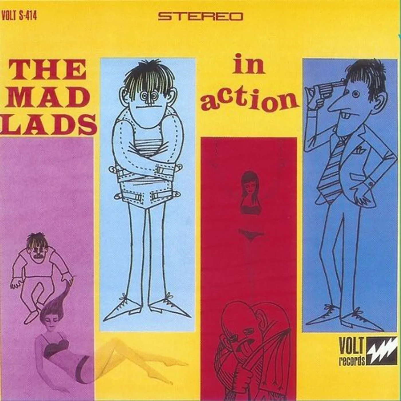 The Mad Lads LP Vinyl - In Action