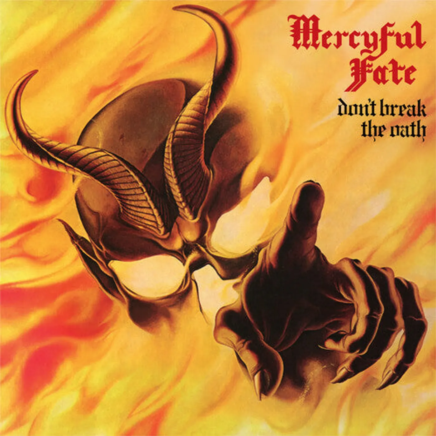 Mercyful Fate LP Vinyl - Don'T Break The Oath (Blk) (Coloured Vinyl) (Ylw)