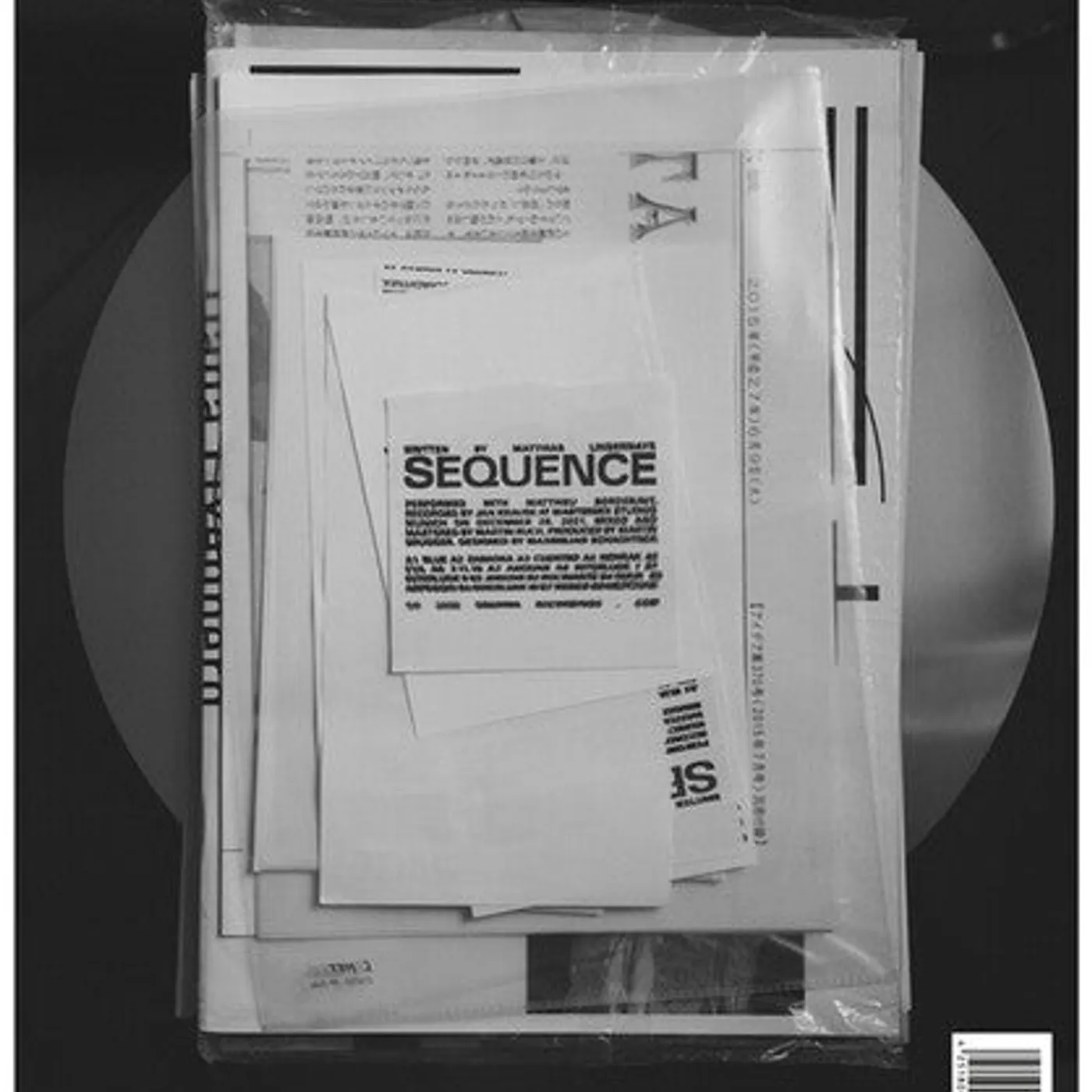 Matthias Lindermayr LP Vinyl - Sequence