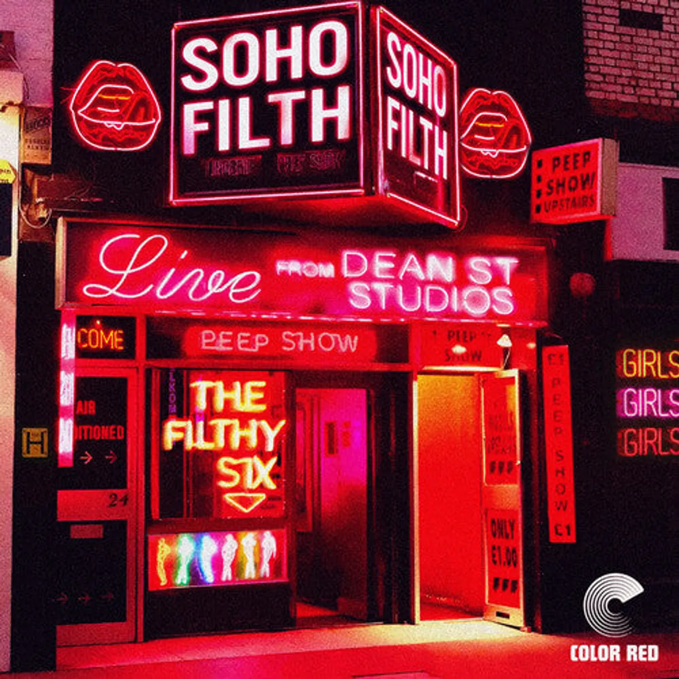 The Filthy Six LP Vinyl - Soho Filth (Ep) (Ogv)