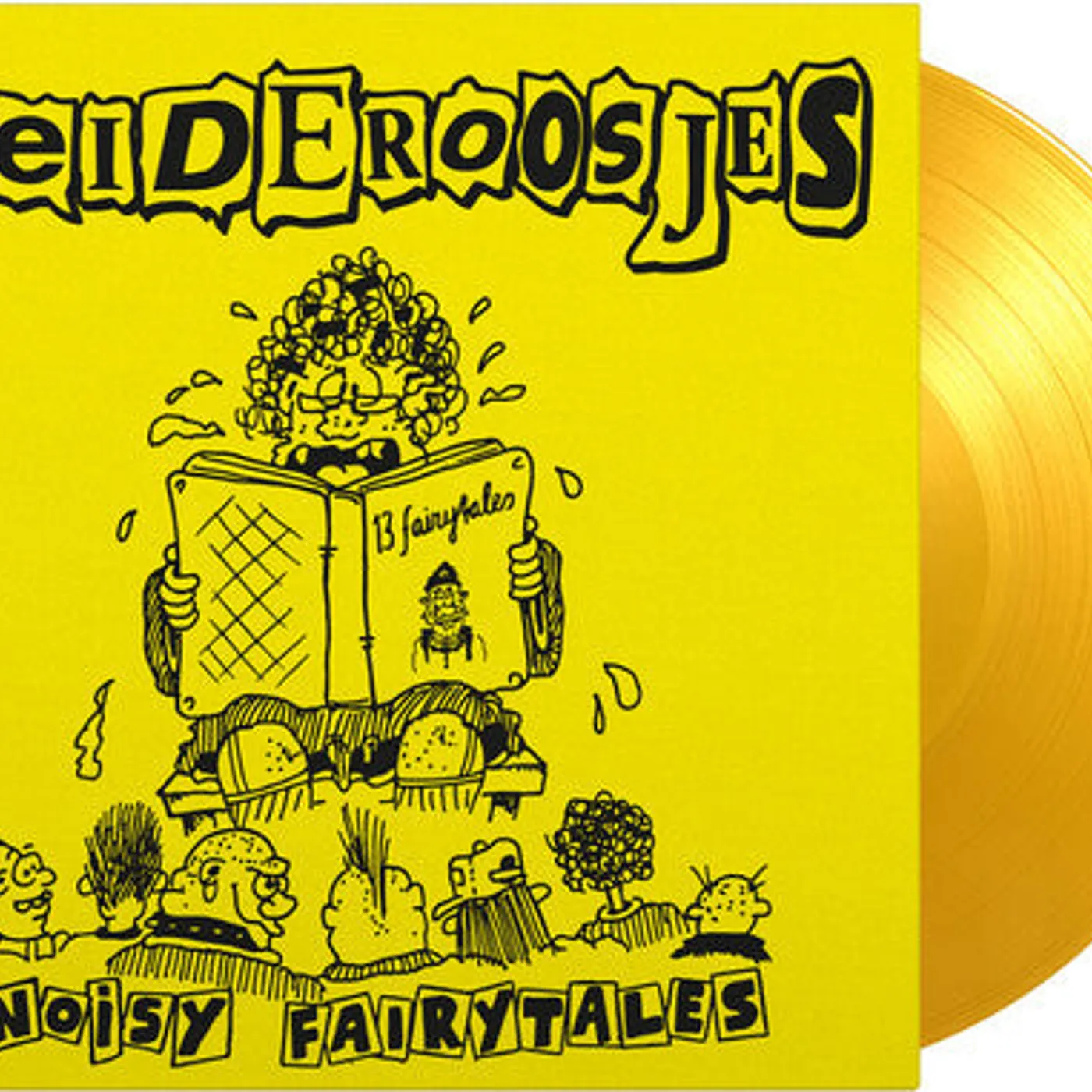 Heideroosjes LP Vinyl - Noisy Fairytales (Ltd) (Ogv) (Ylw)
