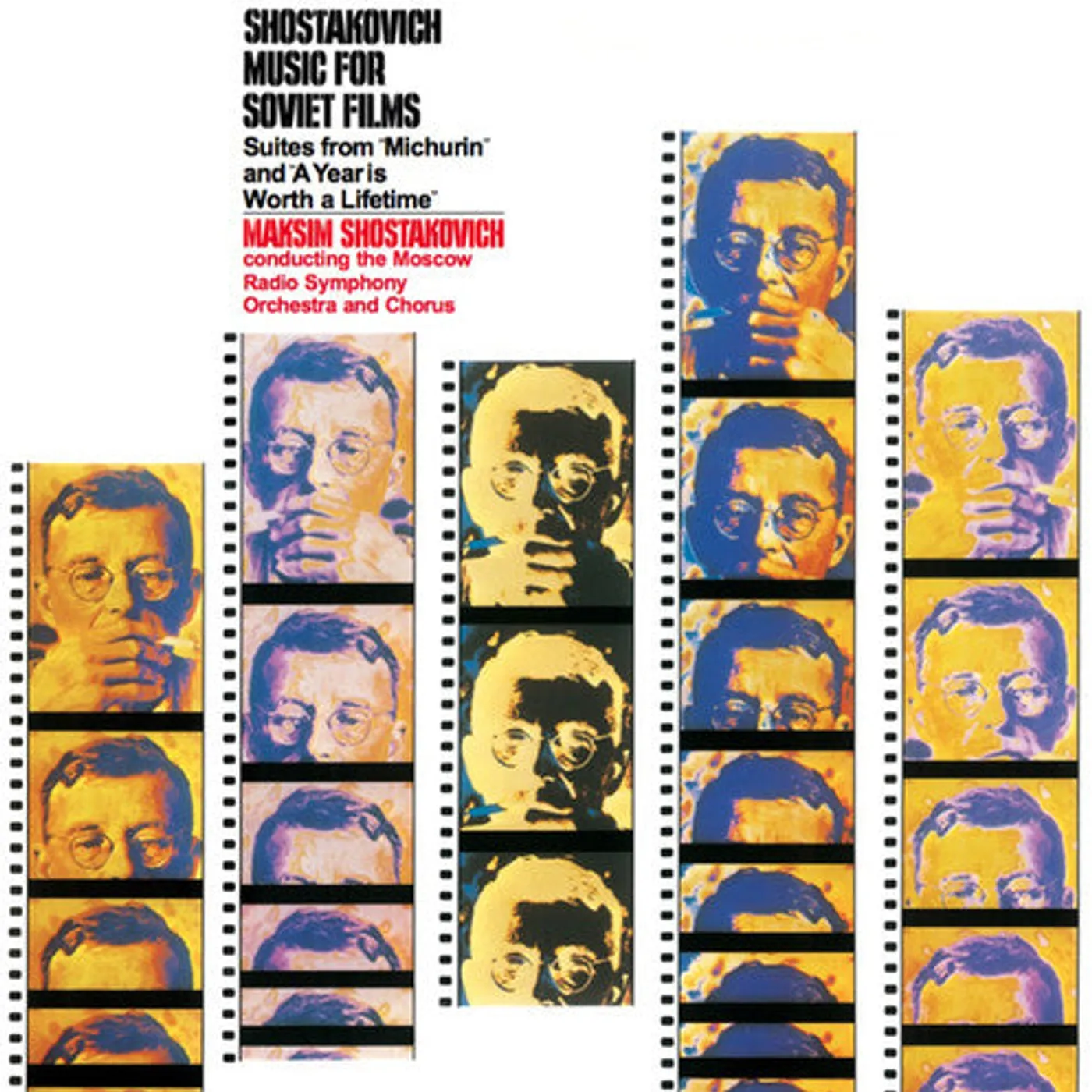 Dimitri Shostakovich LP Vinyl - Music For Soviet Films