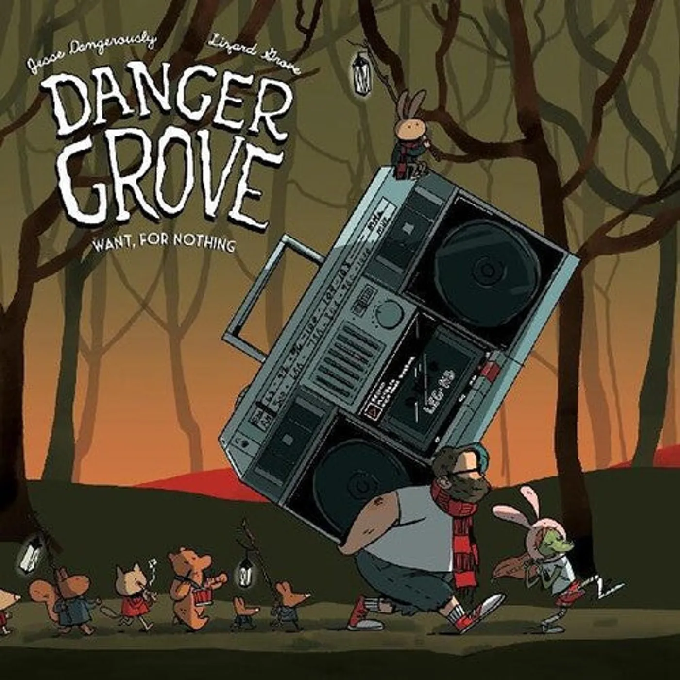 Danger Grove LP Vinyl - Want For Nothing (Dlcd)
