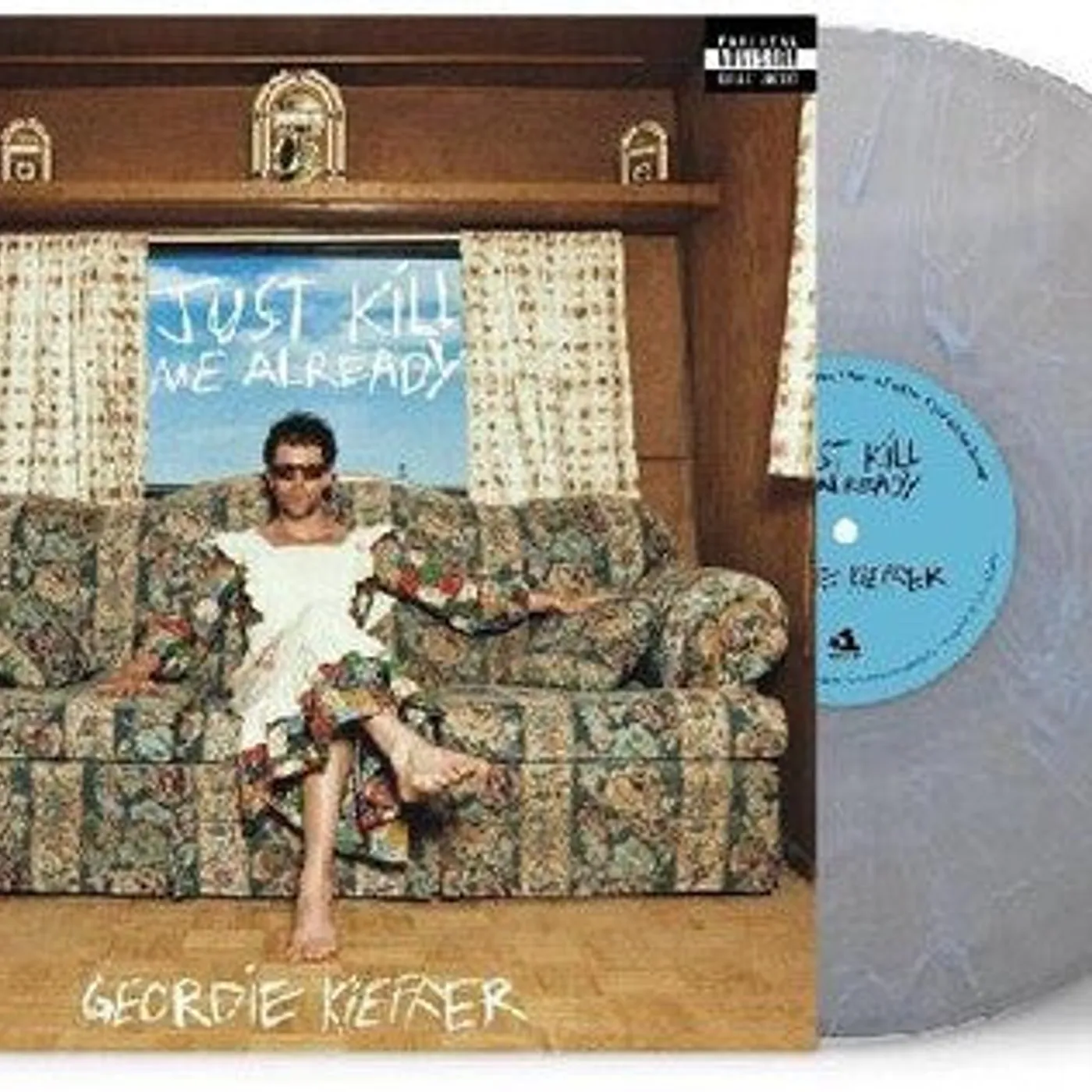 Geordie Kieffer LP Vinyl - Just Kill Me Already (Blue) (Coloured Vinyl) (Spla)