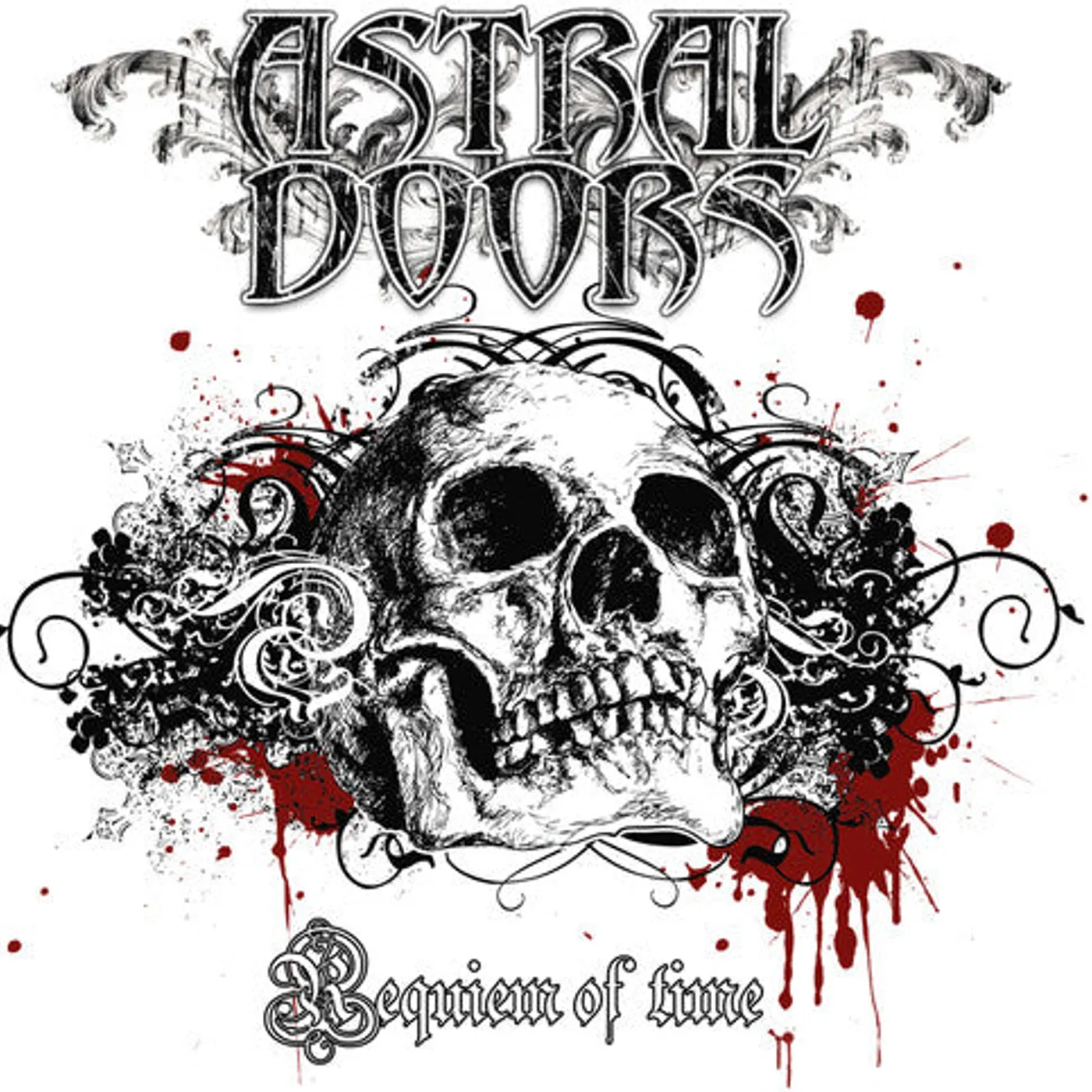 Astral Doors LP Vinyl - Requiem Of Time - White (Coloured Vinyl) (Ltd) (Wht)