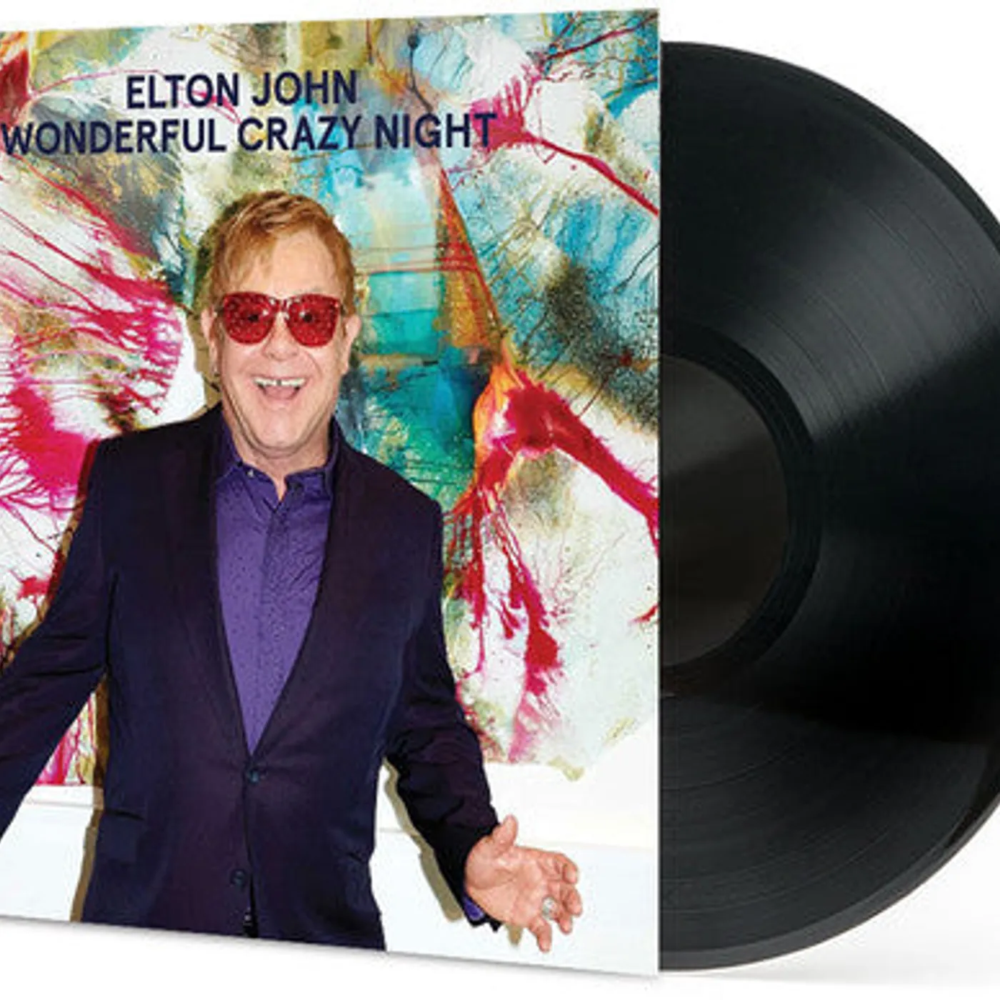 Elton John LP Vinyl - Wonderful Crazy Night