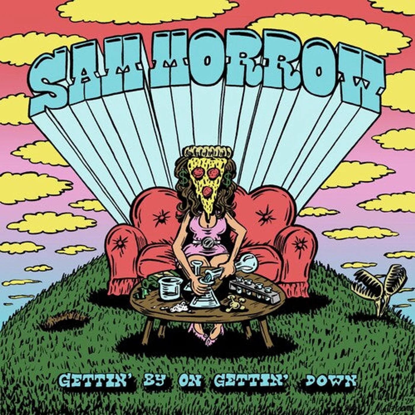 Sam Morrow LP Vinyl - Gettin' By On Gettin' Down