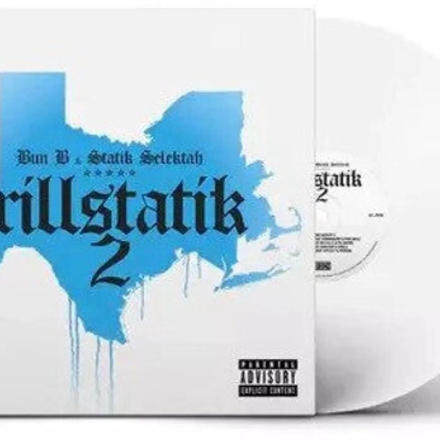Bun B & Statik Selektah LP Vinyl - Trillstatik 2 (Coloured Vinyl) (Wht)
