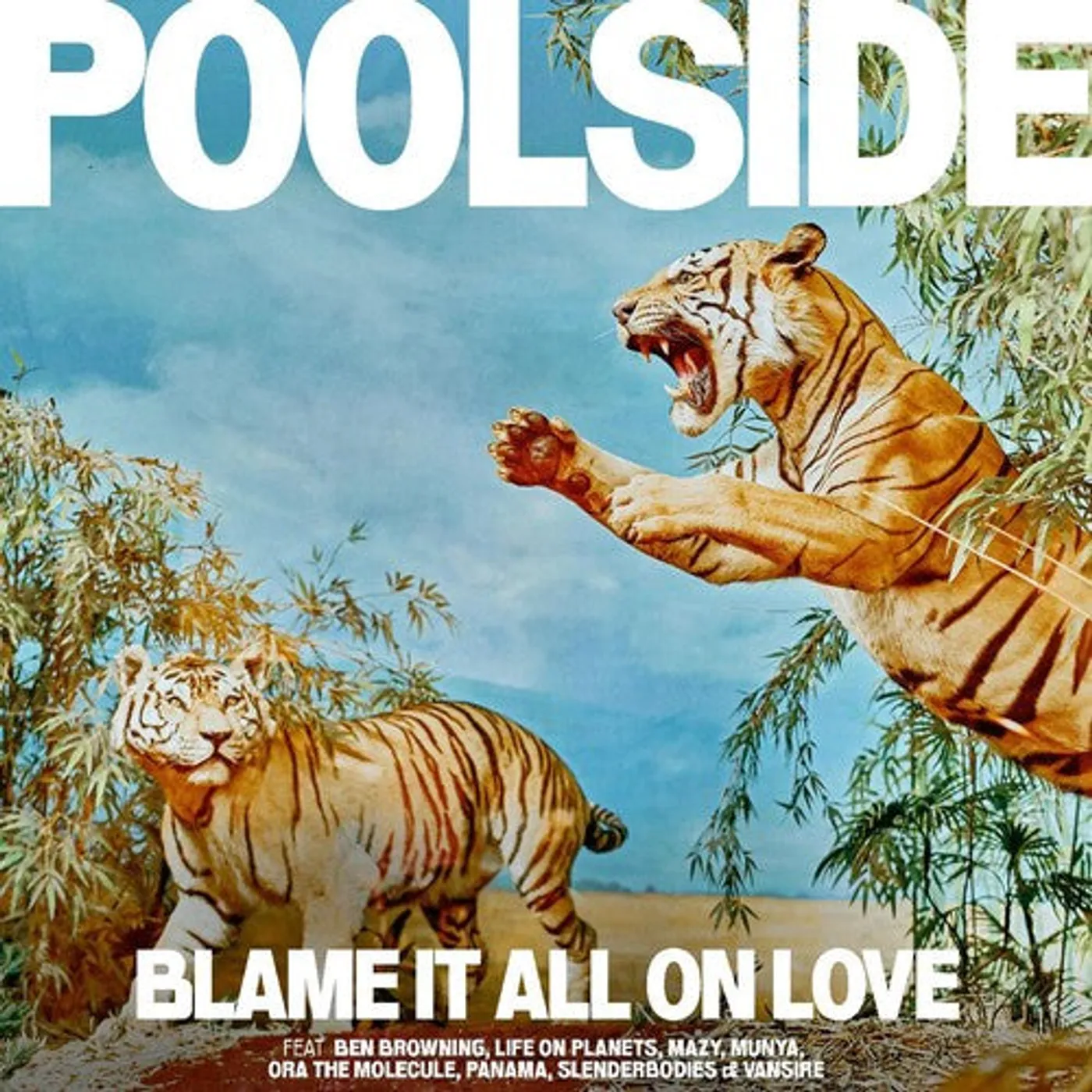 Poolside LP Vinyl - Blame It All On Love (Coloured Vinyl) (Org) (Can)