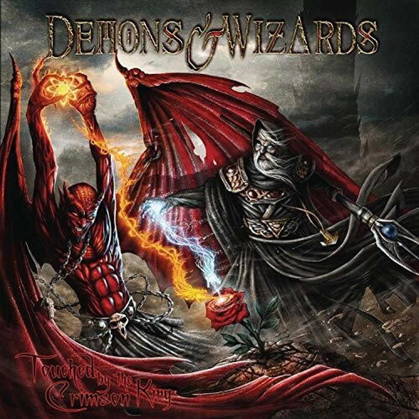 Demons & Wizards LP Vinyl - Touched By The Crimson King (Ger)
