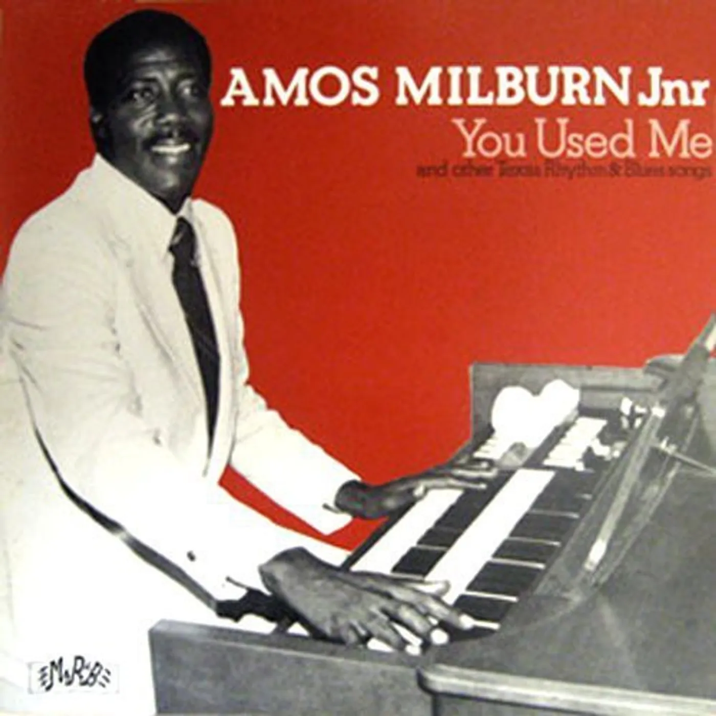 Amos Milburn LP Vinyl - You Used Me
