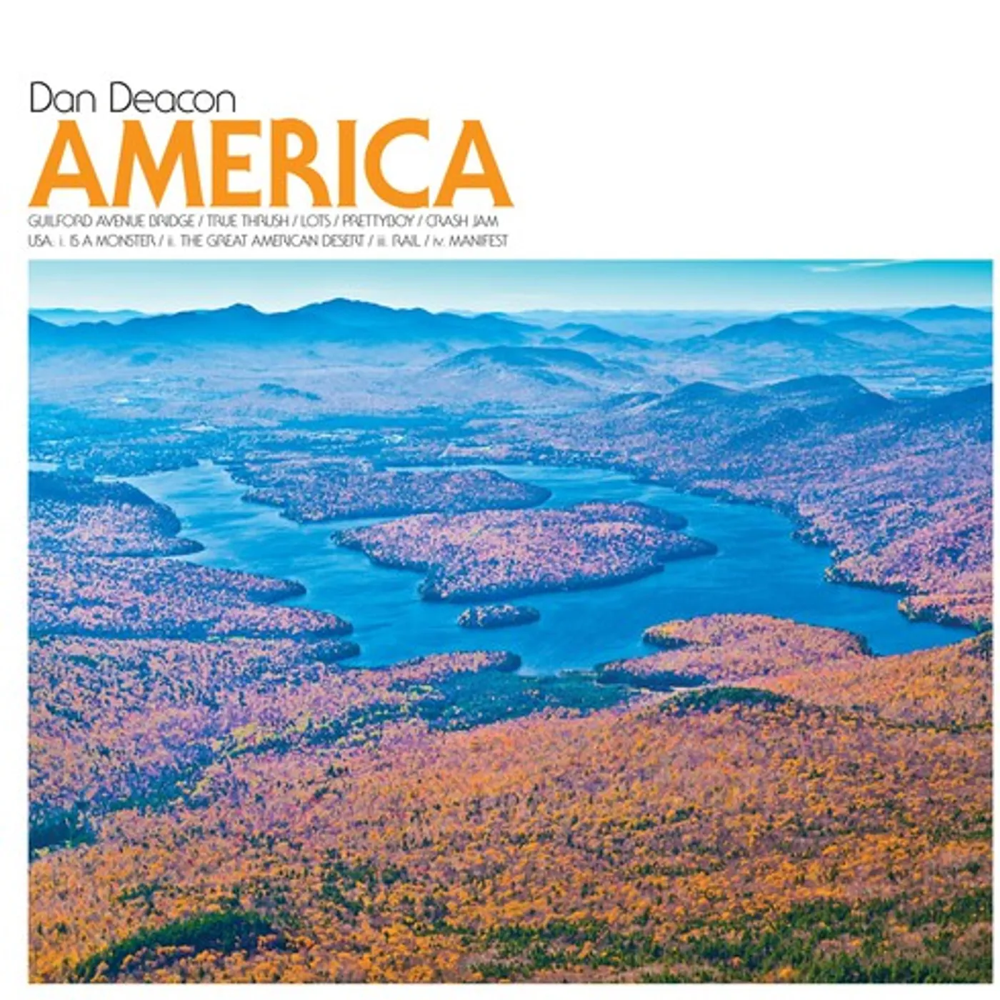 Dan Deacon LP Vinyl - America (Mpdl)